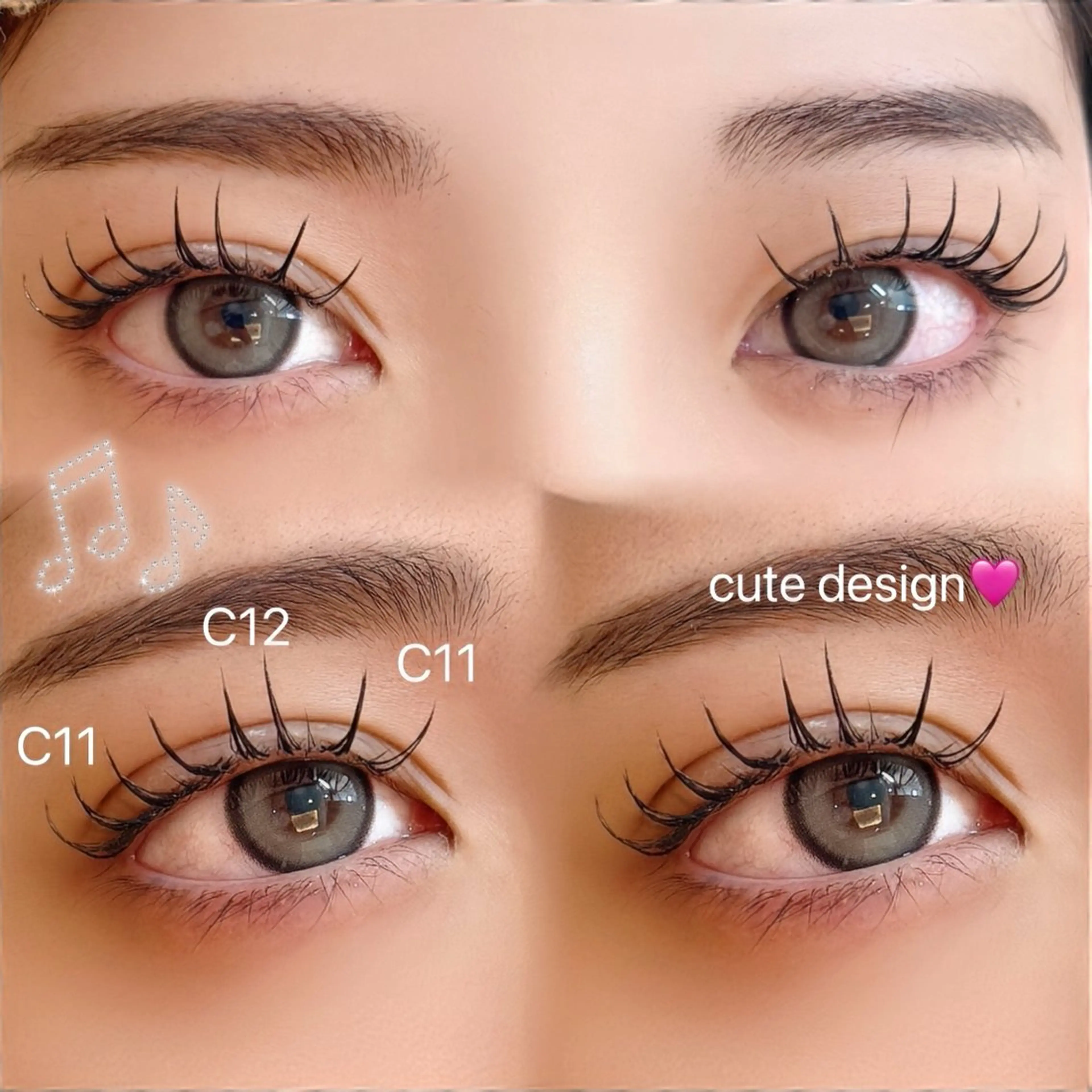 マツエク・マツパ マツエク 【LED/パリエク】 sakura🍒のマツエク・マツパデザイン