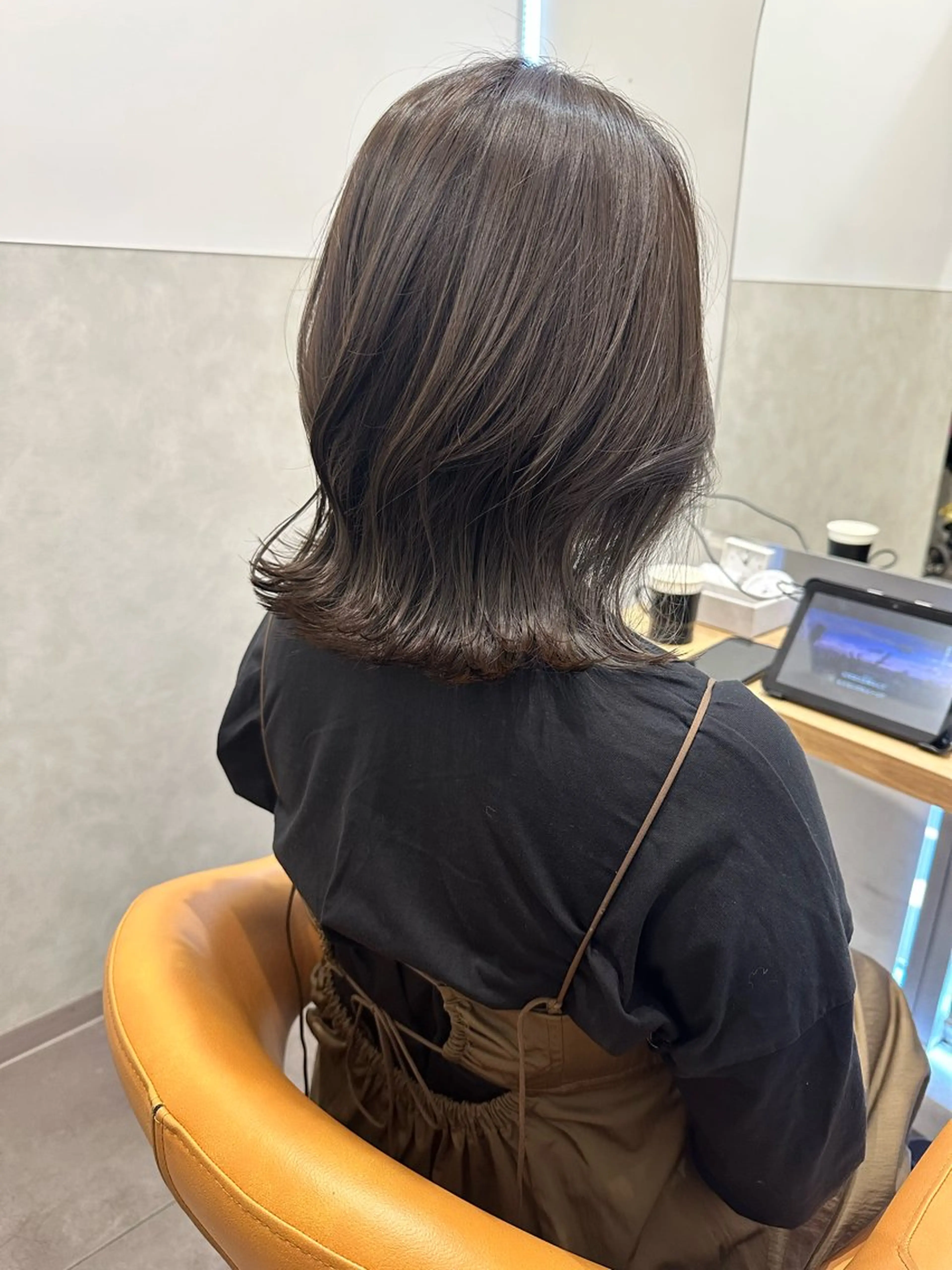 ミディアム カラー ENDO Kのヘアスタイル