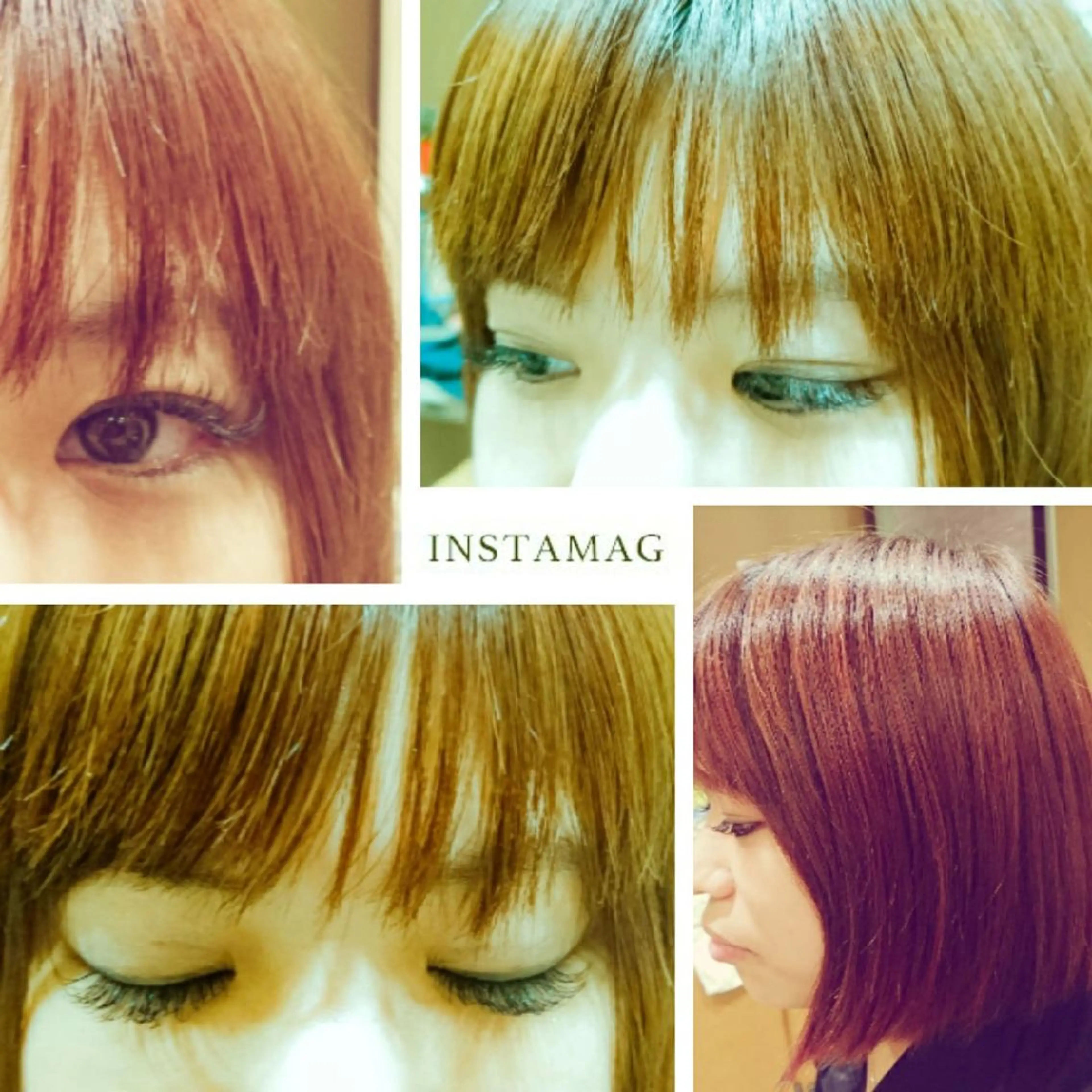 マツエク・マツパ Cカール 目尻長め blossom🌺 井比のマツエク・マツパデザイン