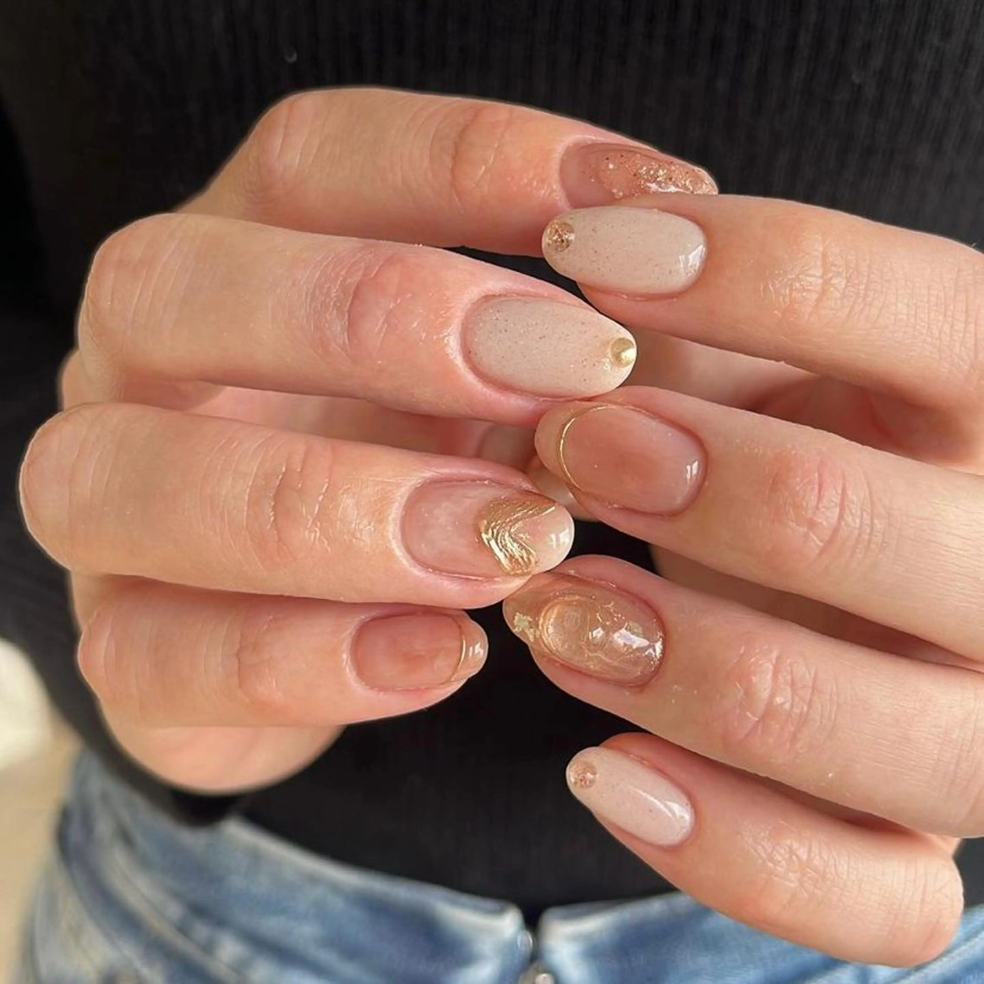 ミディアム m kaori𓃟のネイルデザイン