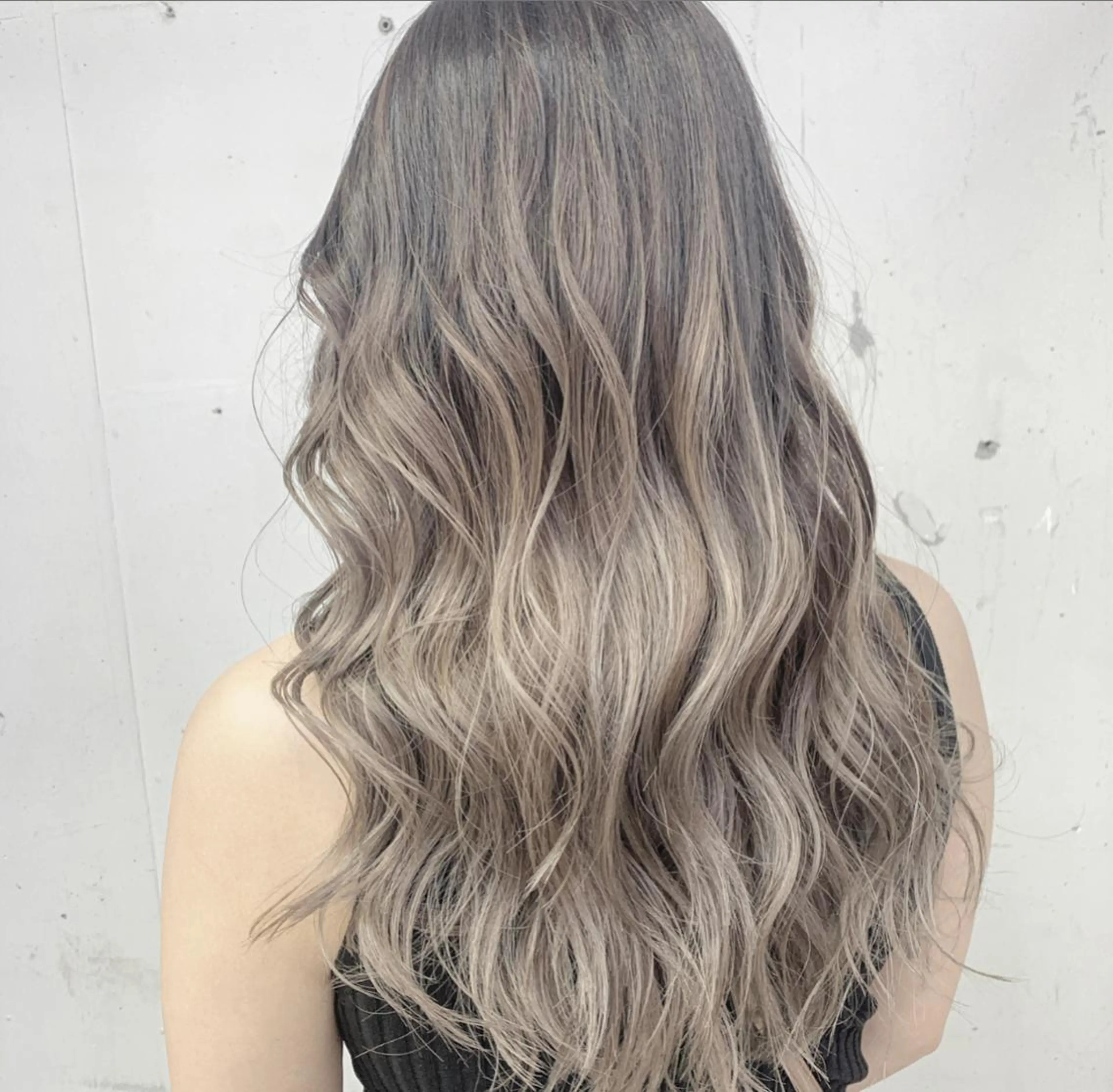 ロング カット ヘアカラー トリートメント 🌿大内雅斗 🌿韓国ヘアのヘアスタイル