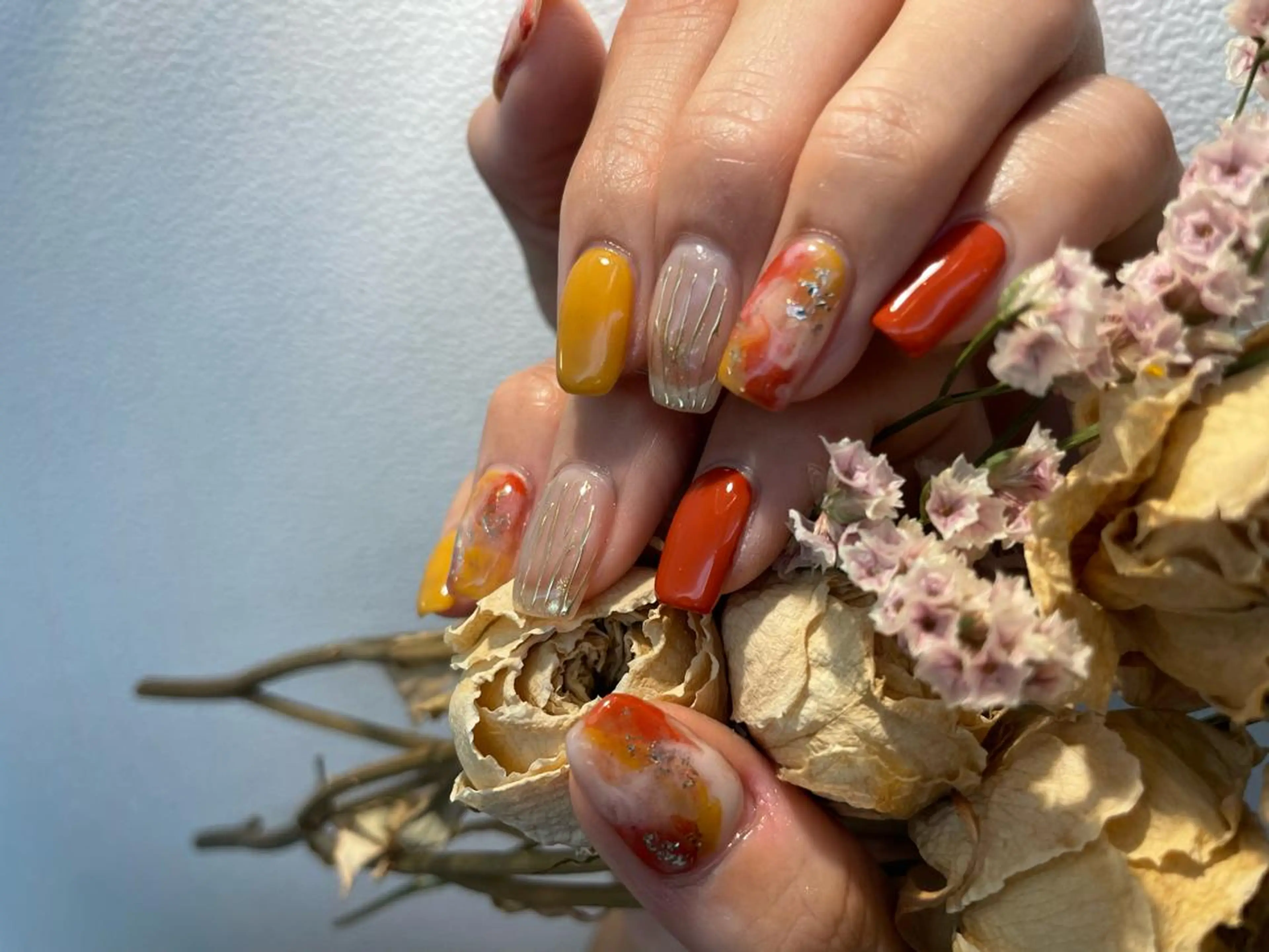 ショート ネイル アートネイル 酒井 七緒子のネイルデザイン