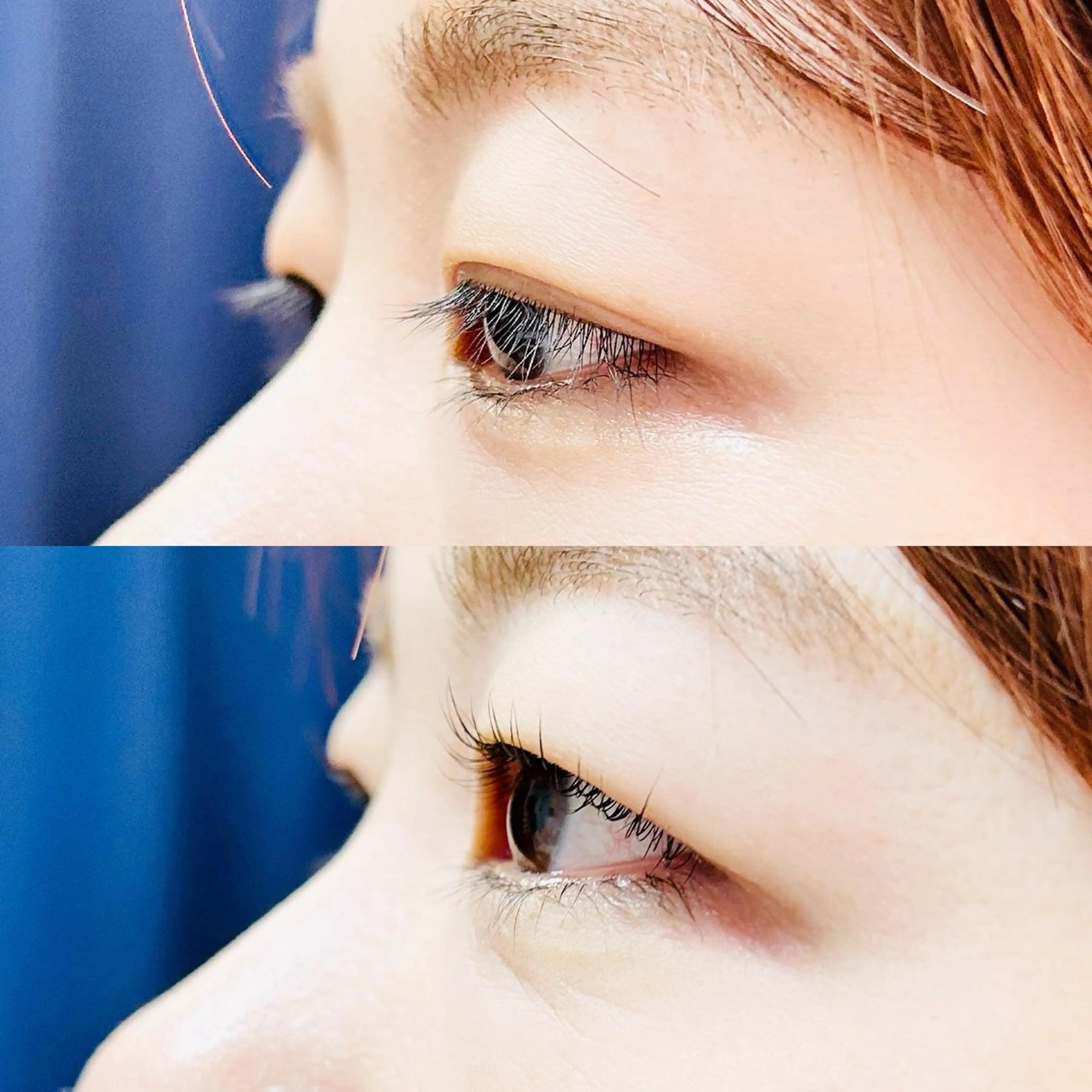 【4月限定】ミニモ学生限定　ラッシュリフト(まつ毛パーマ) モデル(コーティング付き)の写真