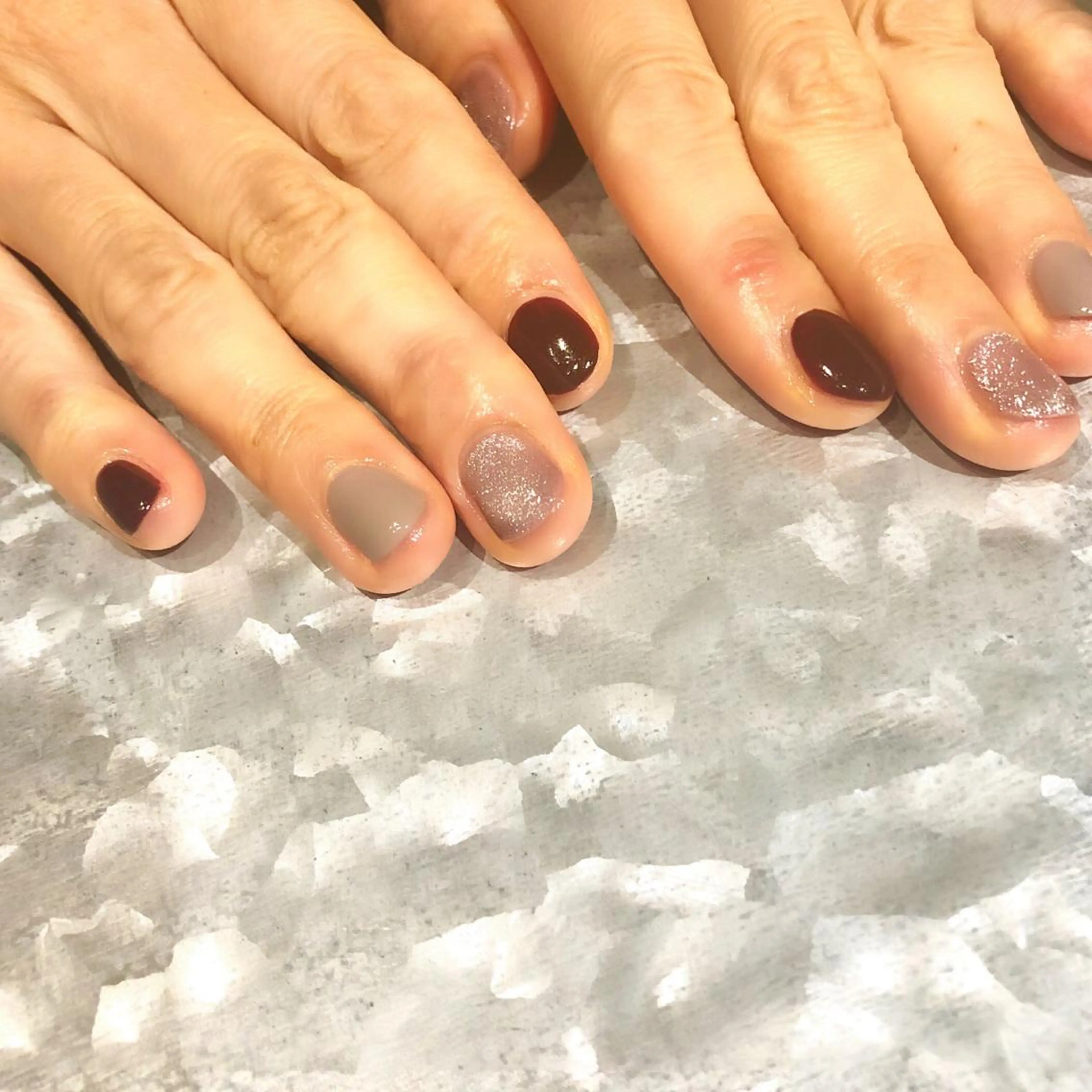 ネイル マグネットネイル TRAM-nail moriizumiのネイルデザイン