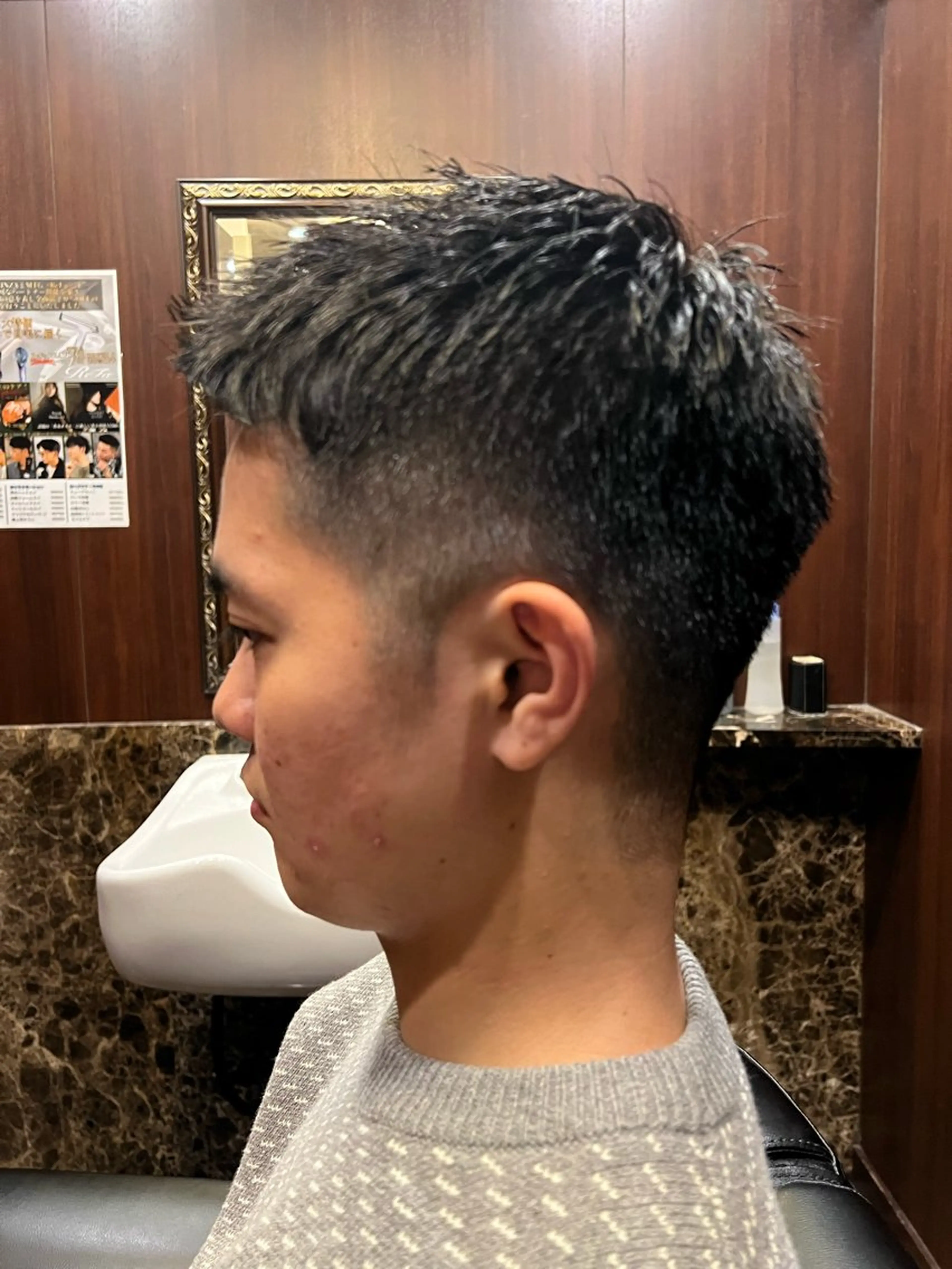 ショート 秋山 琳太のヘアスタイル