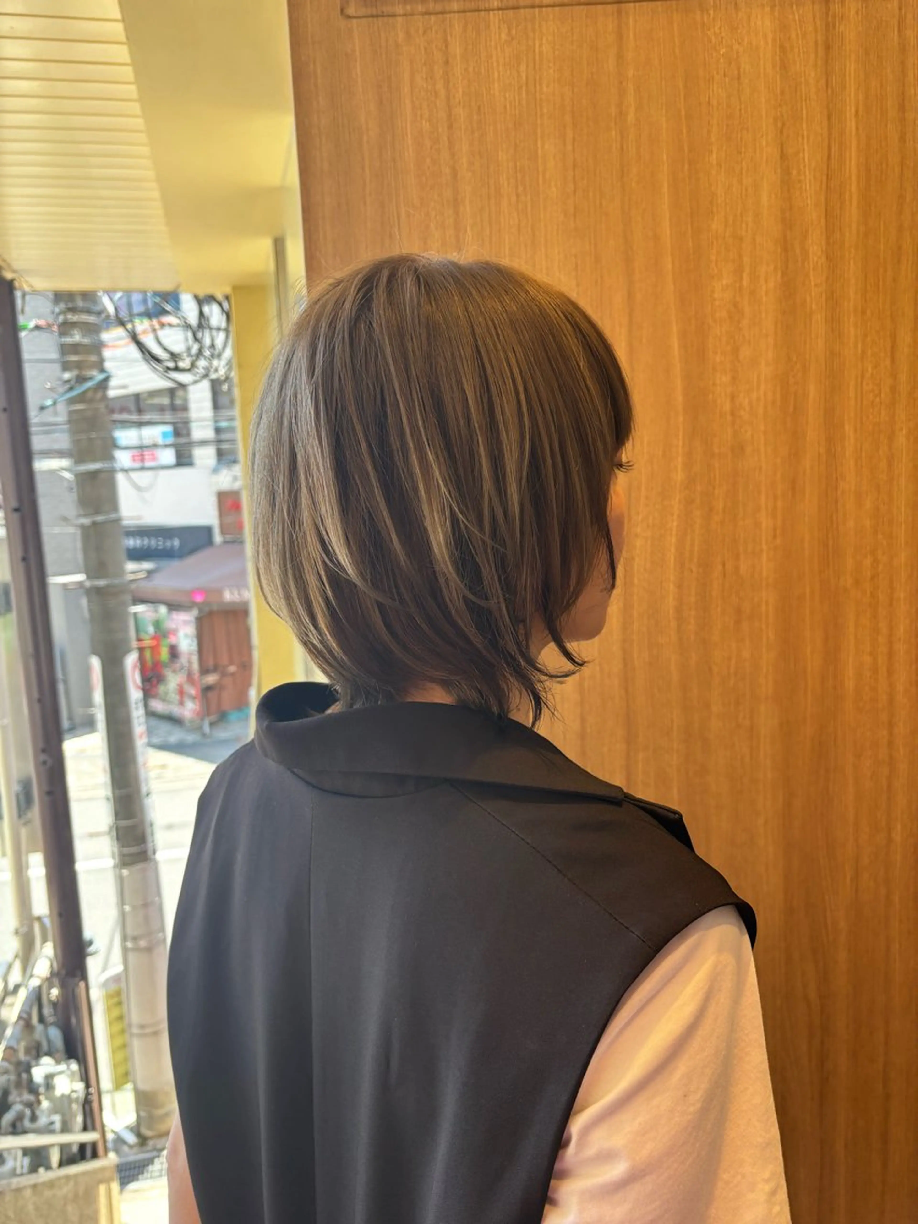 ショート カラー カット ヘアカラー デザインカラー/ オダセイナのヘアスタイル