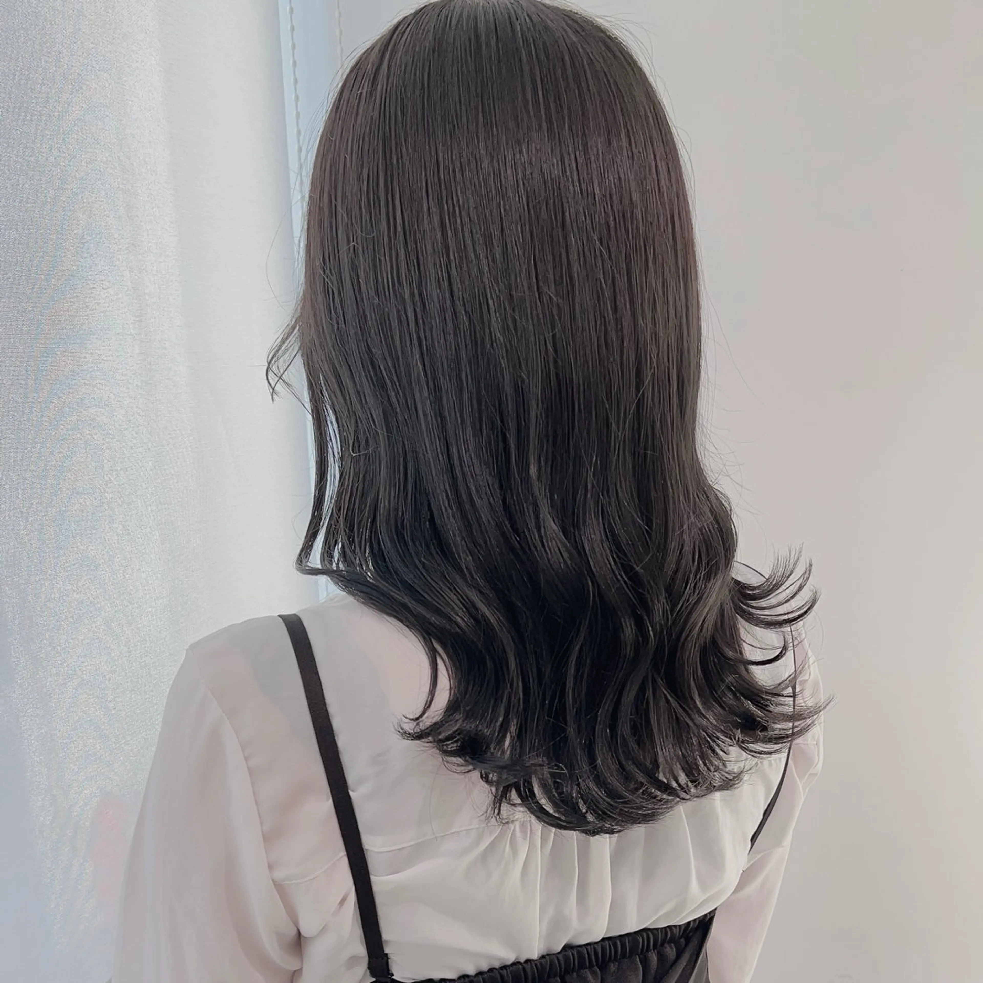 カラー カット ヘアカラー トリートメント 𓏸レイヤー髪質改善 透けカラーカノン🫧のヘアスタイル