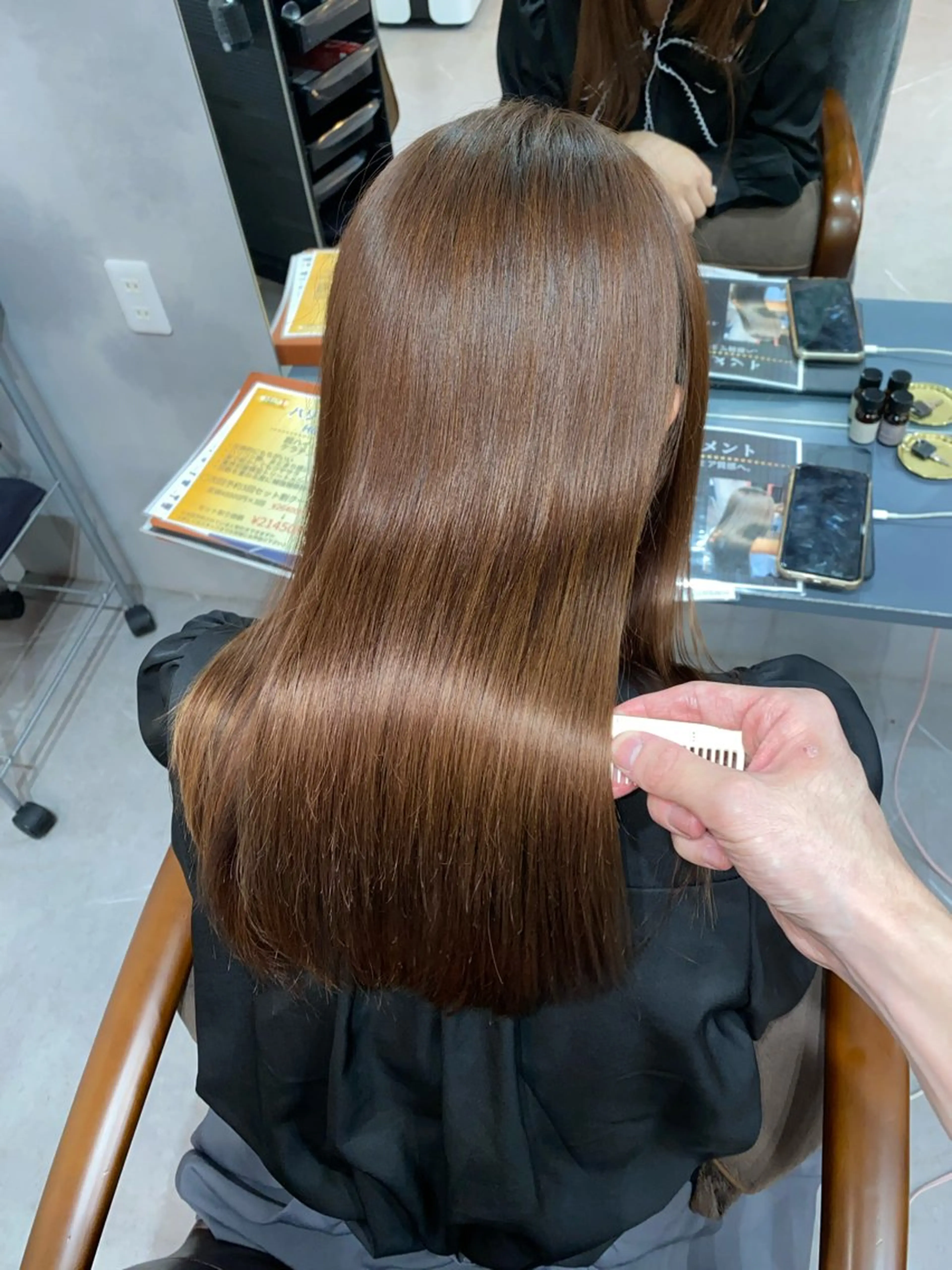 ロング 髪質改善 宇佐美 柊のヘアスタイル