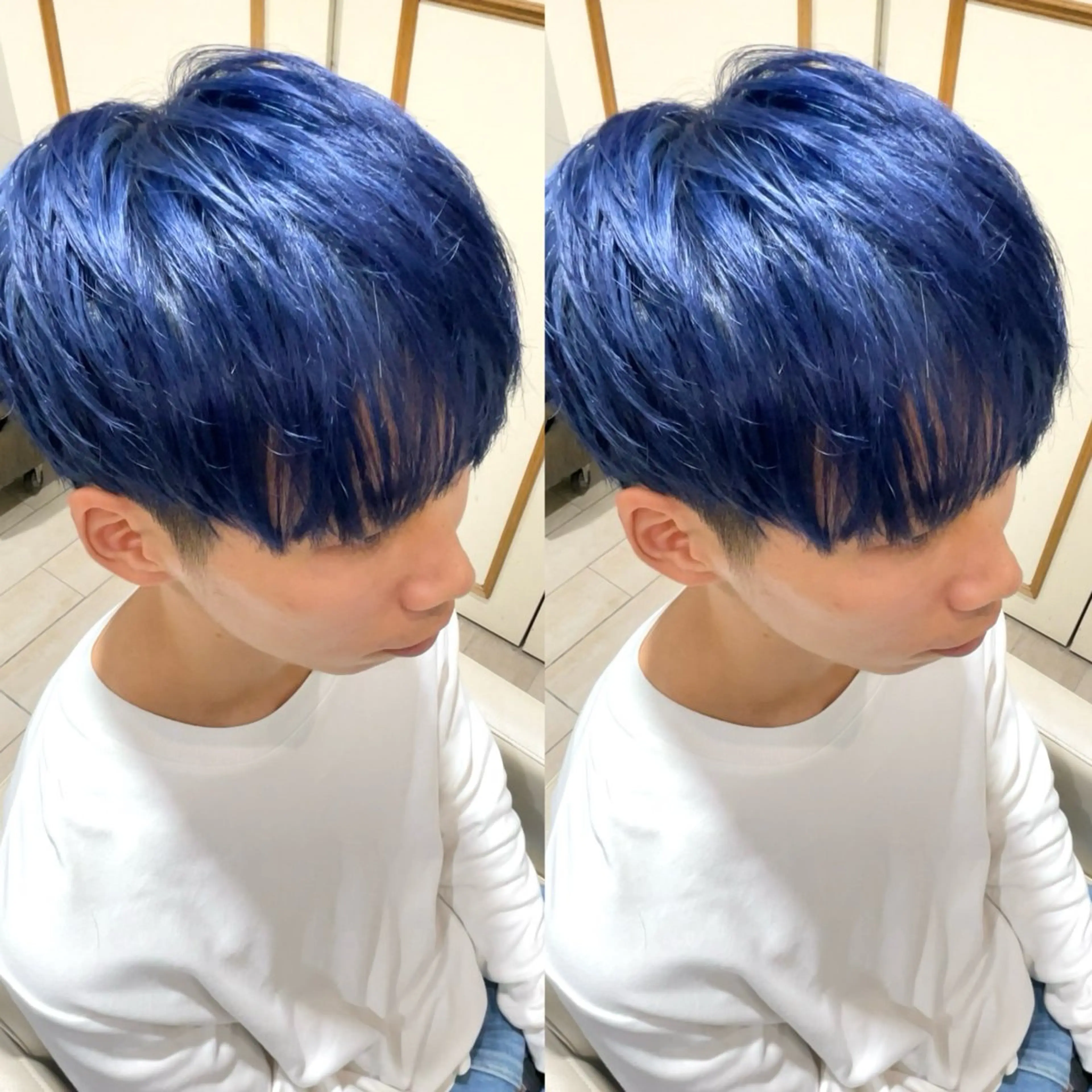 カラー メンズ 髪質改善矯正/カラー /吉祥寺 mariのヘアスタイル