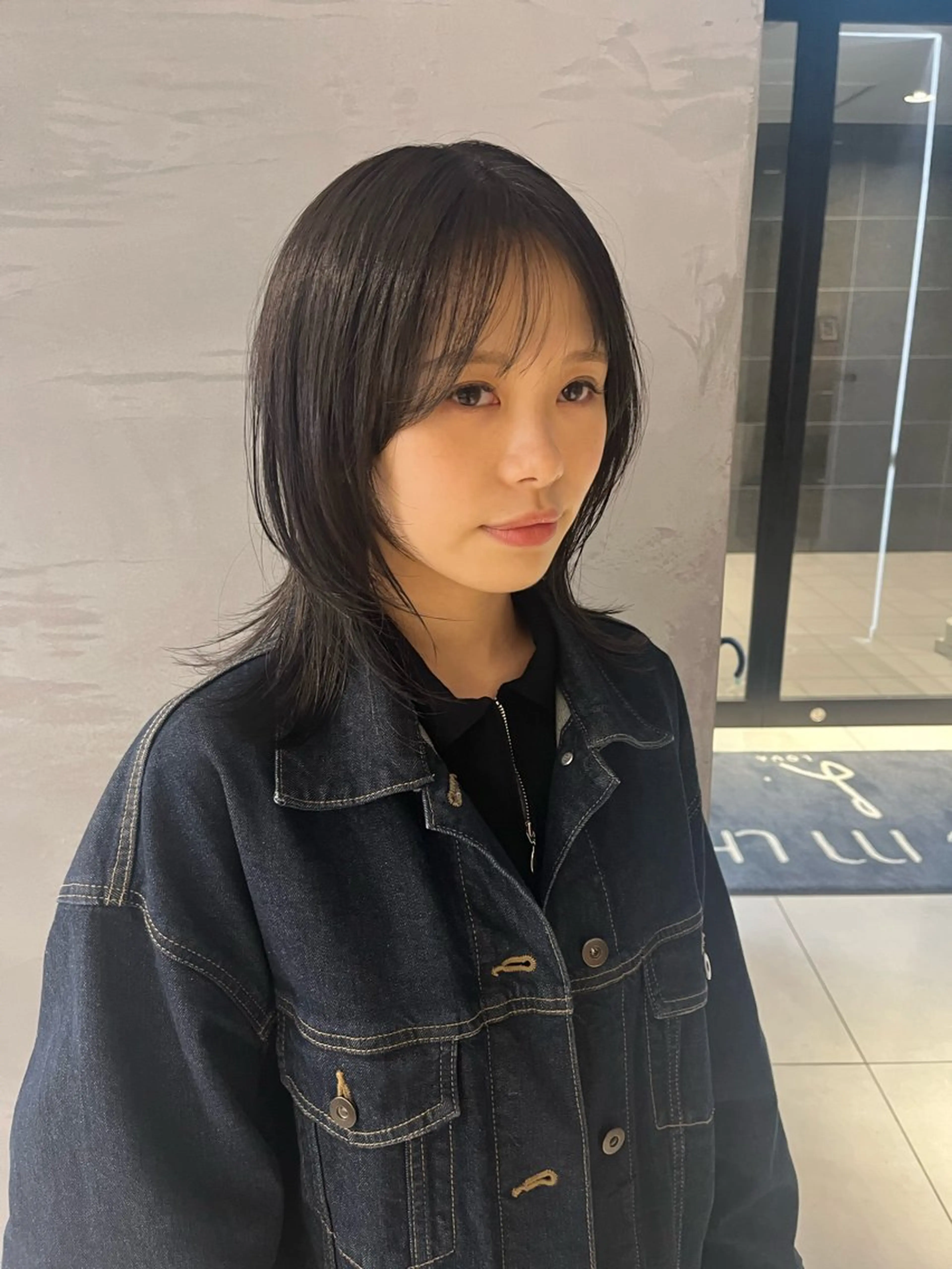 ミディアム 髪質改善・水素カラー ARIA（ému）のヘアスタイル