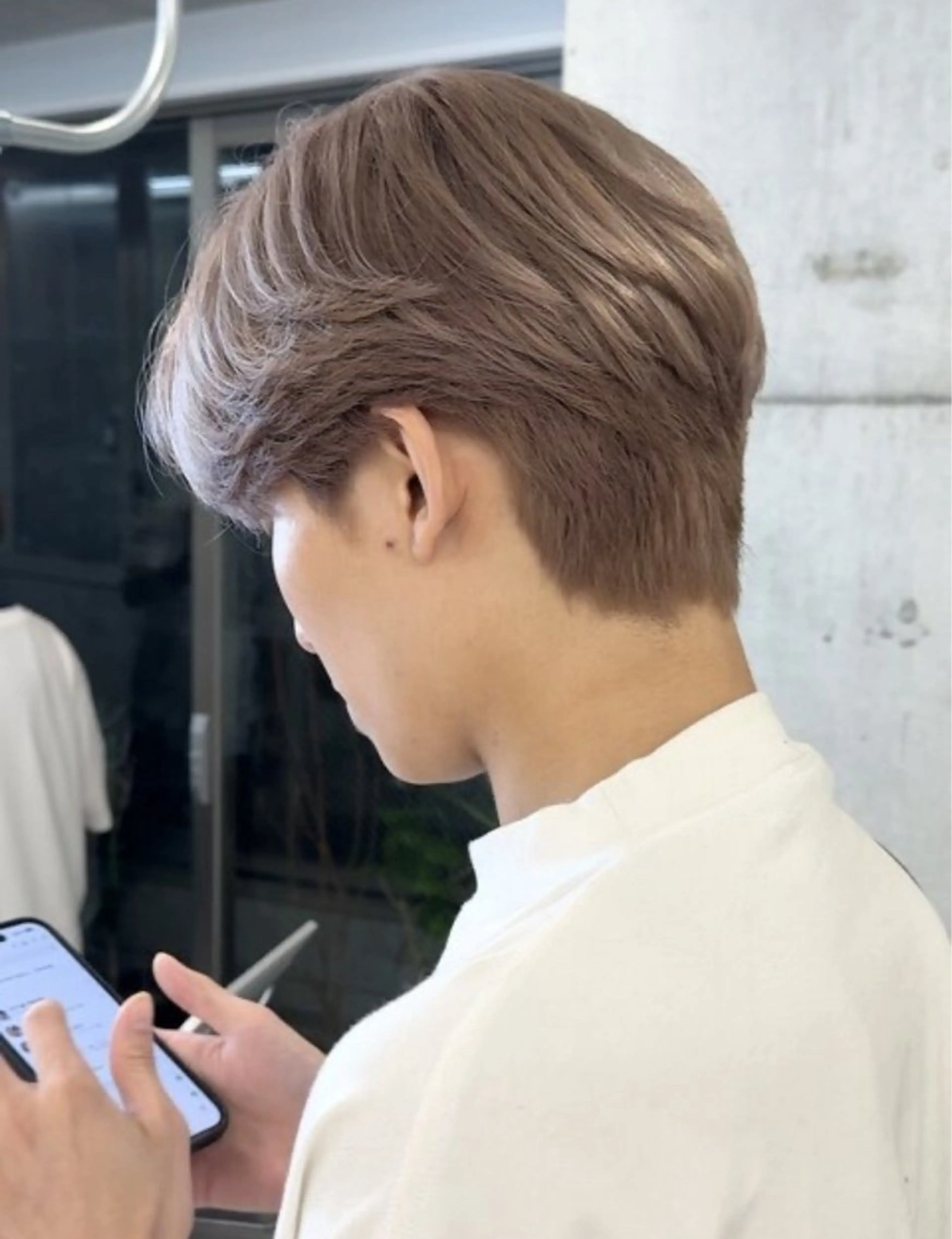 カラー メンズ カット ヘアカラー トリートメント 🎀メンズパーマ☆ 艶カラー☆Syuriのヘアスタイル