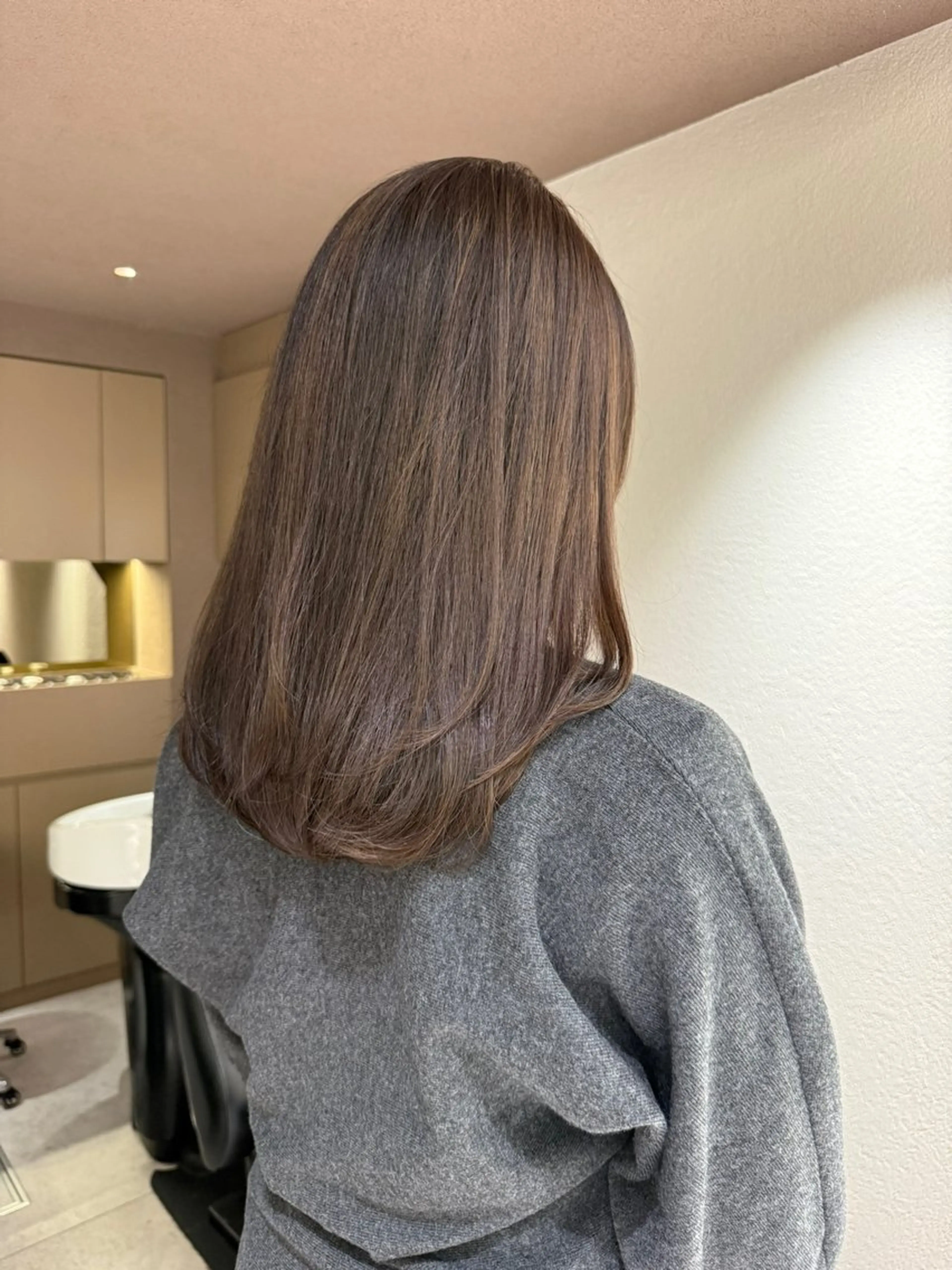 セミロング カラー 🎀髪質改善🎀 恵比寿/sayuのヘアスタイル