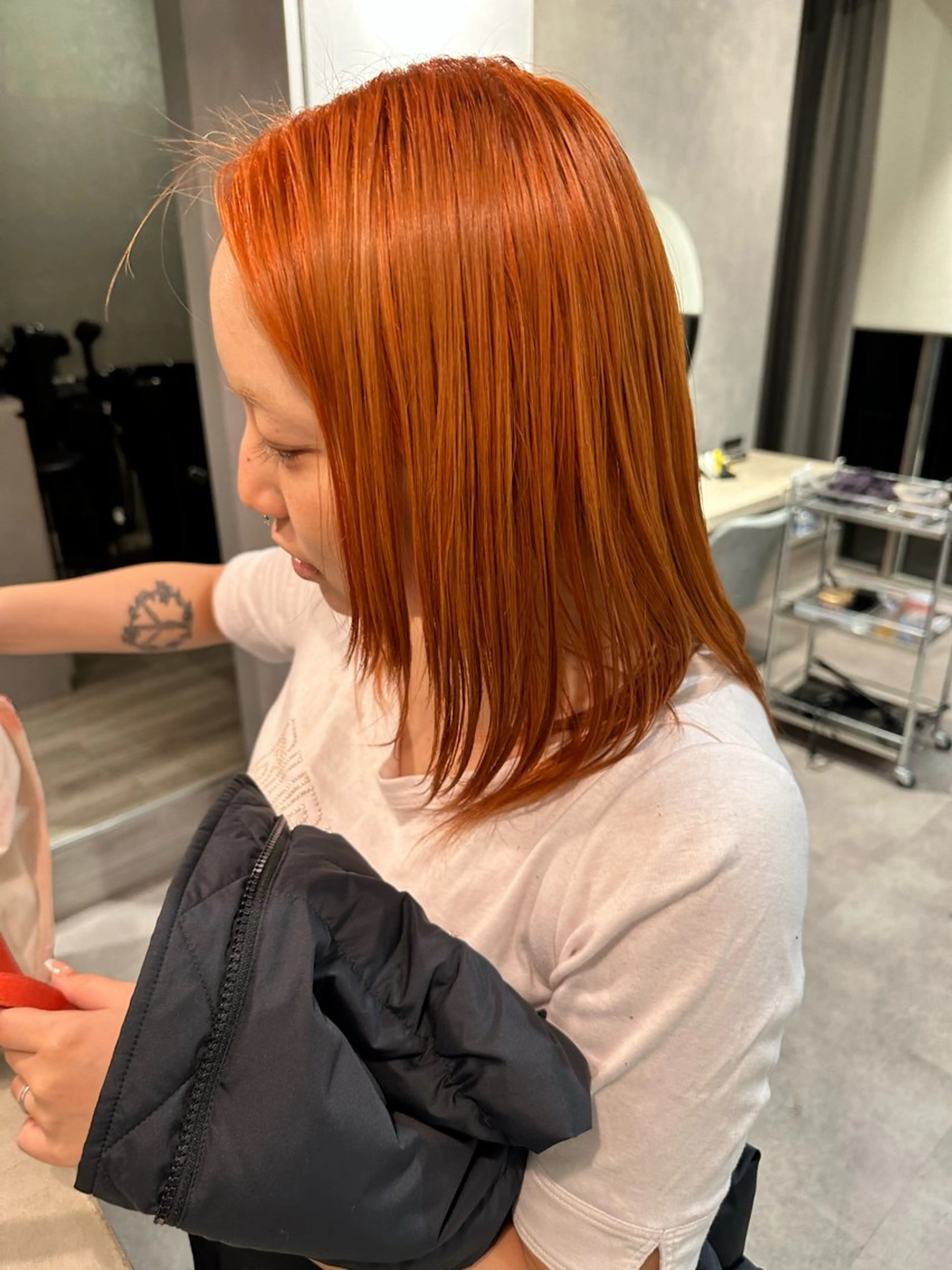 カラー ヘアカラー 韓国風/オシャレ /縮毛矯正/滝口琴未のヘアスタイル