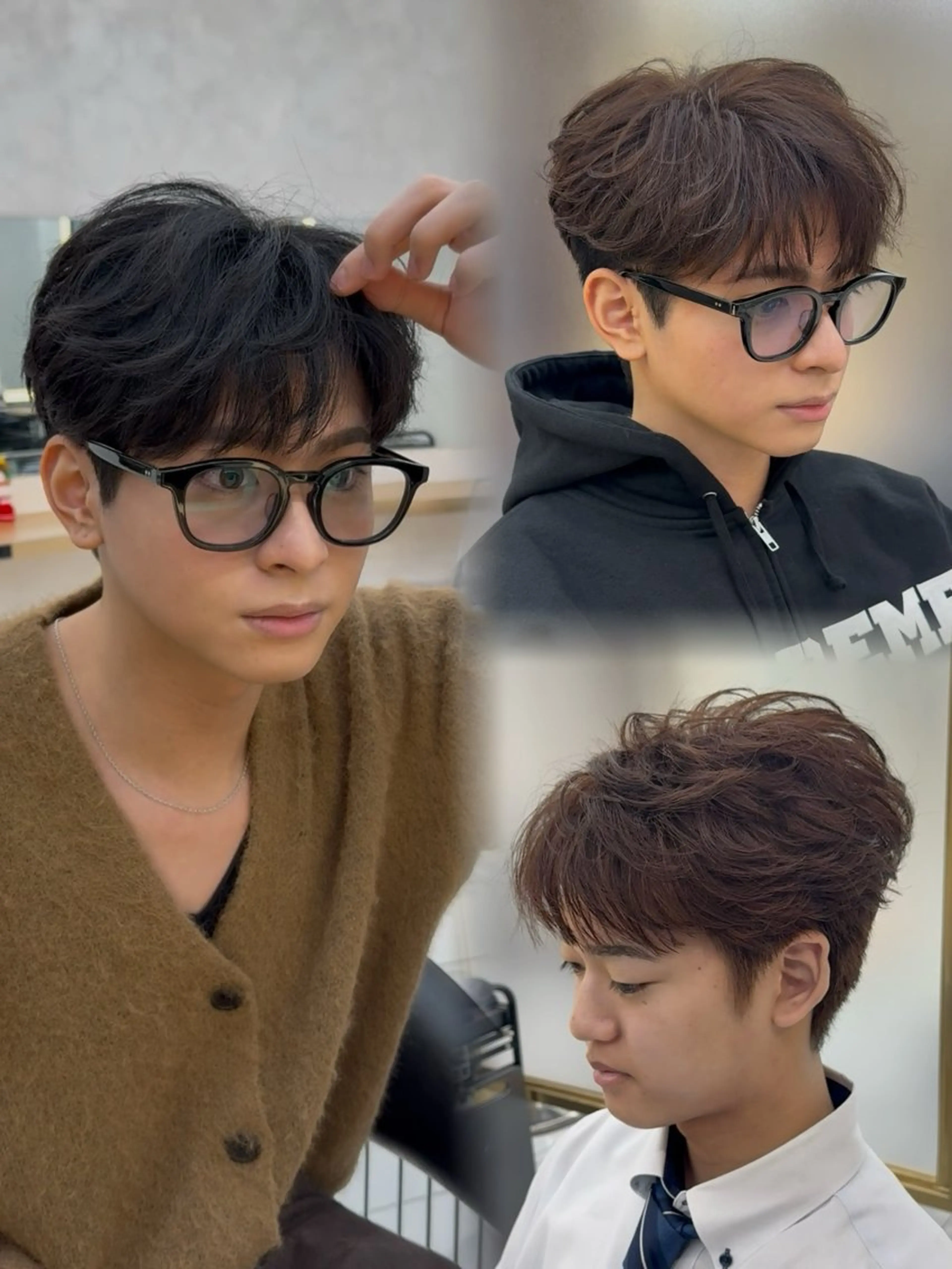 メンズ 伊佐治 秀弥のヘアスタイル