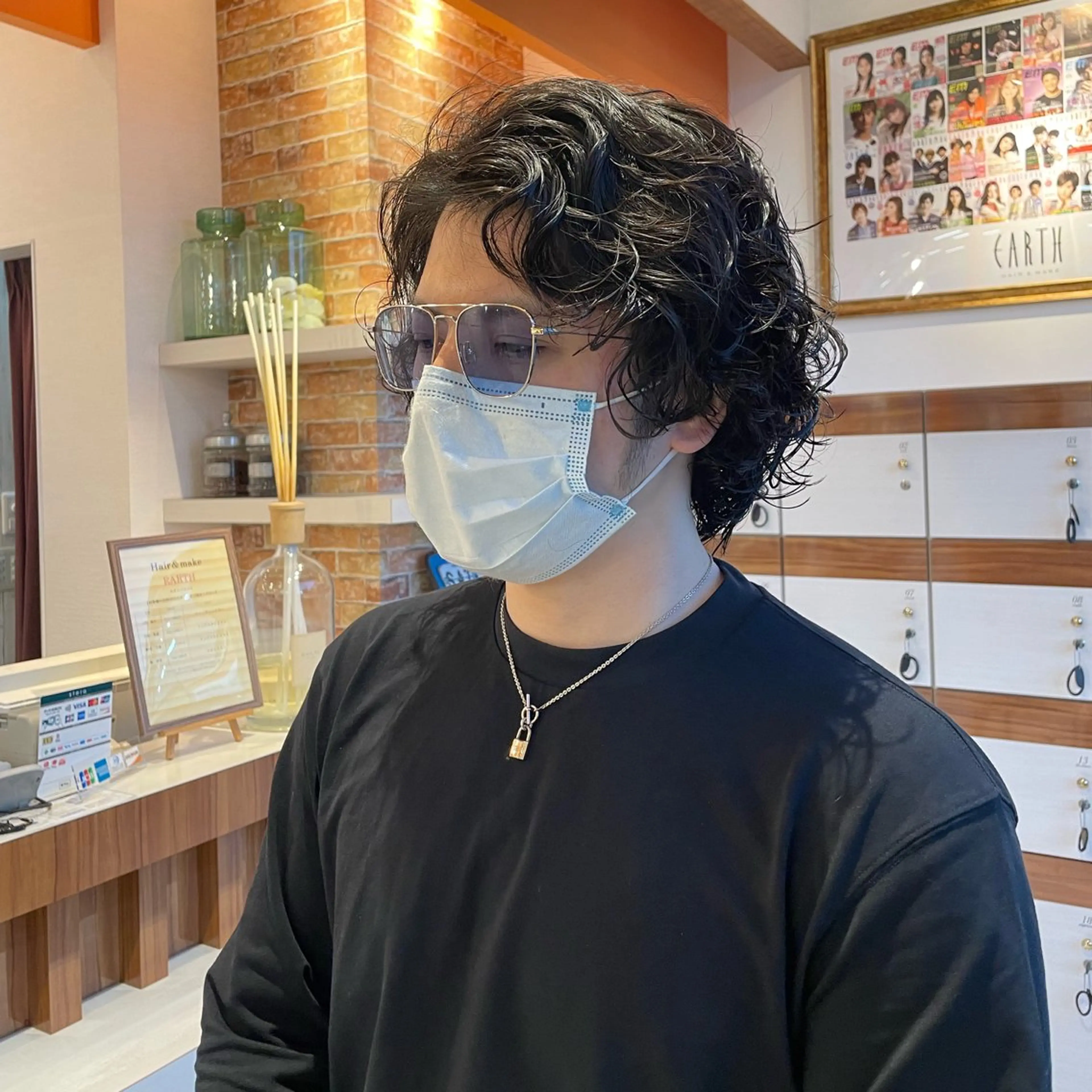 パーマ メンズ メンズパーマ EARTH🎀 ryokaのヘアスタイル