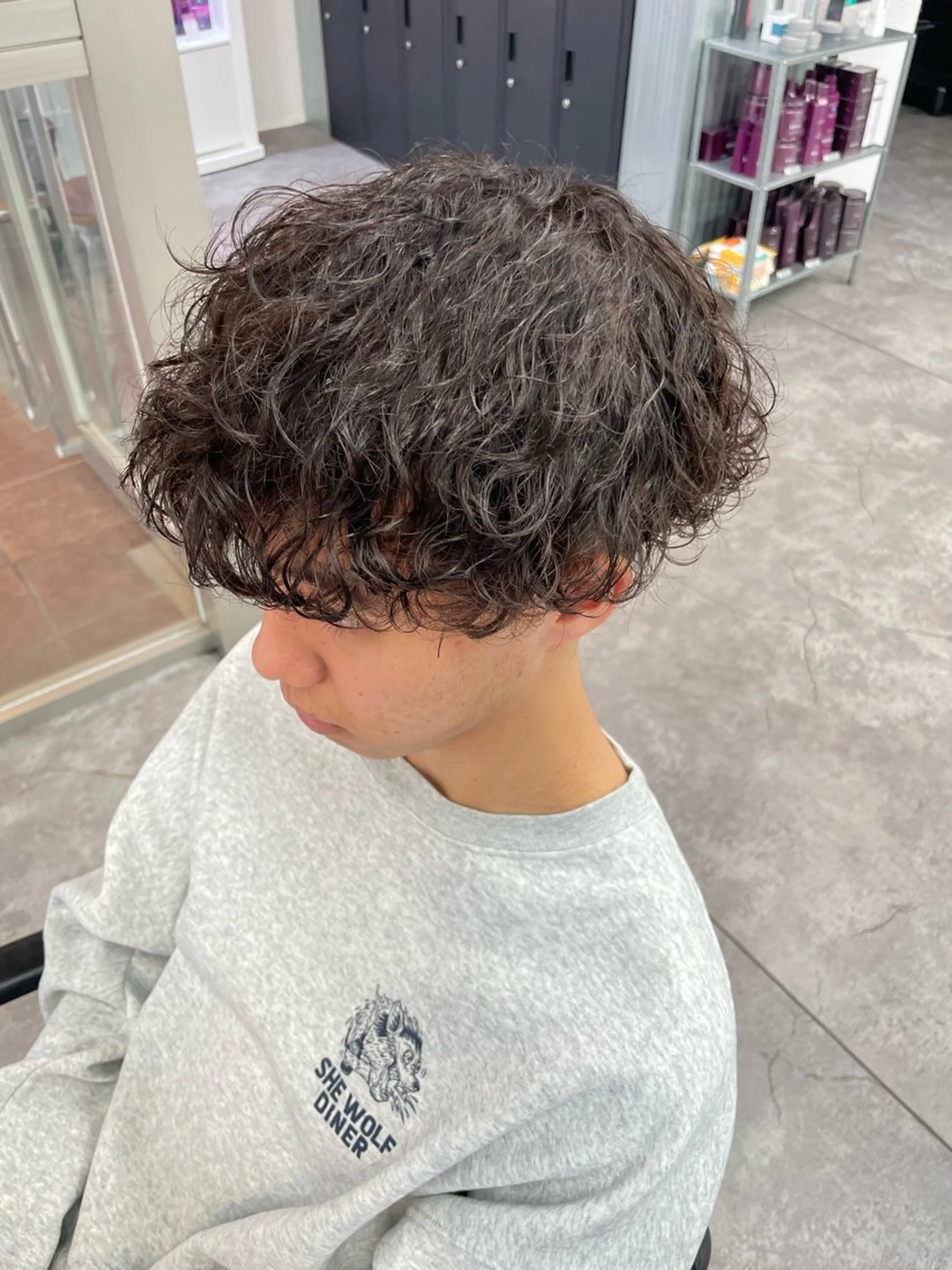 パーマ メンズ カット パーマ 町田エリアＮｏ．１/ パーマ特化/太田京希のヘアスタイル