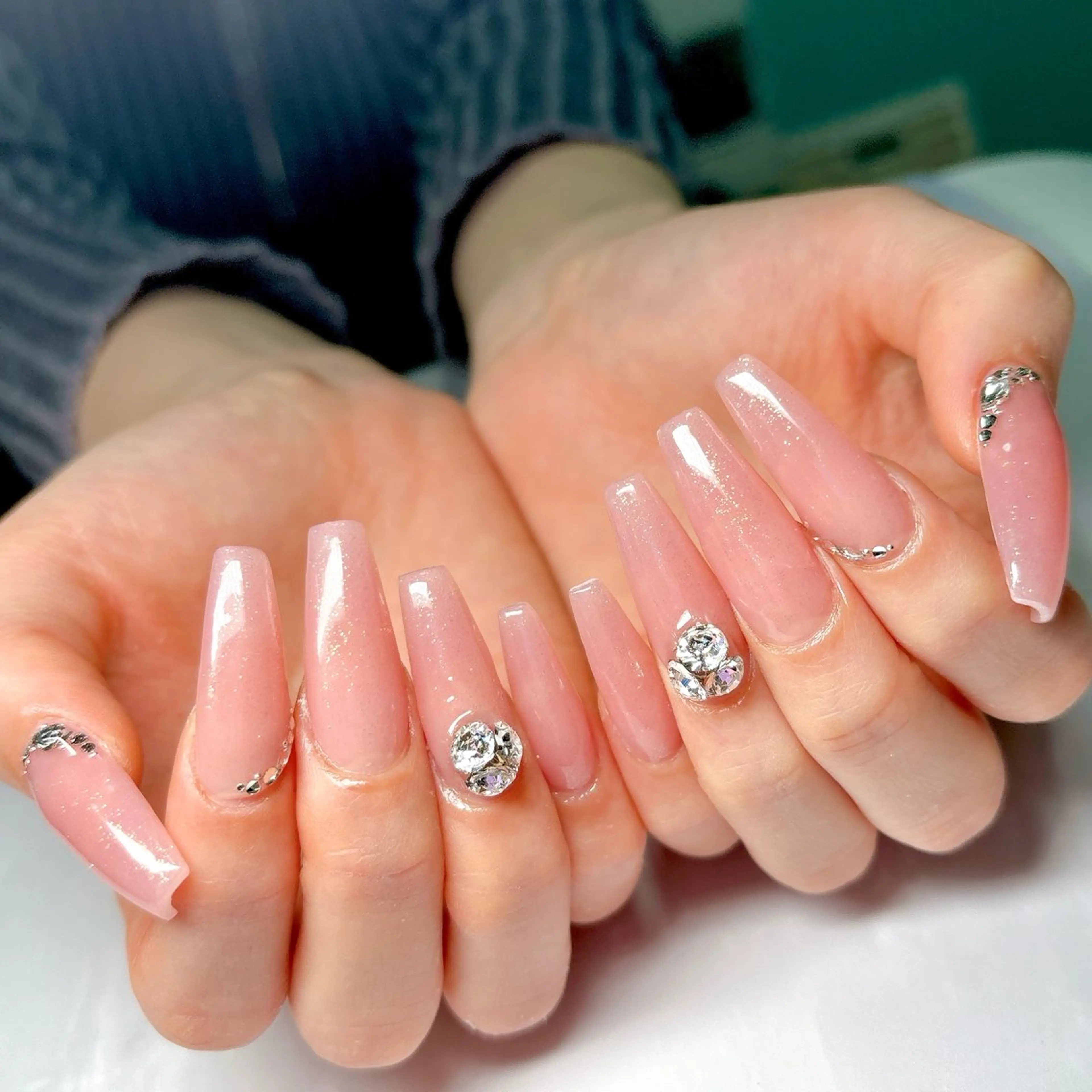 ネイル ワンカラーネイル スカルプネイル PLANET nailのネイルデザイン