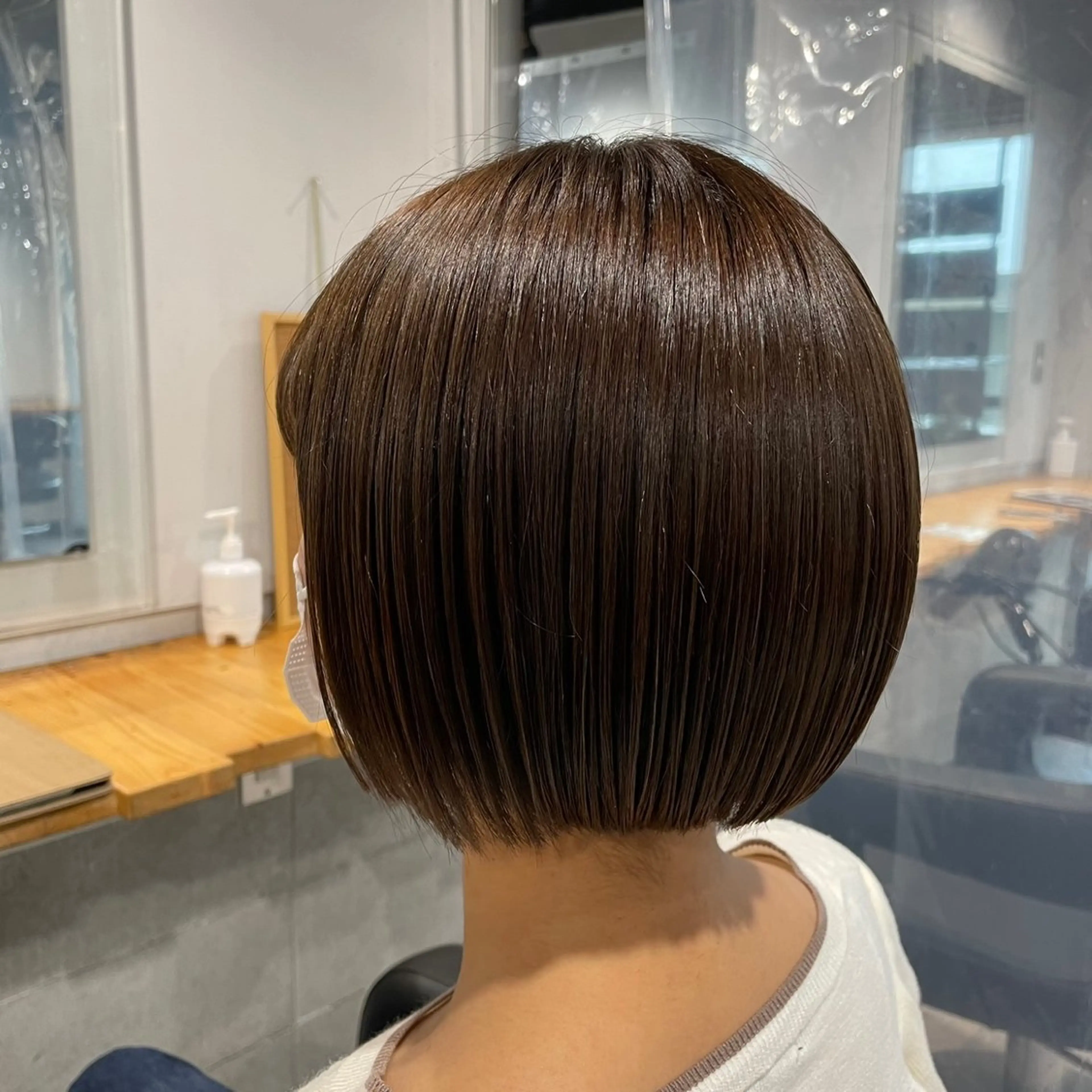 ショート ボブ カット トリートメント ヘッドスパ レイヤーStyle 🩵菜々実のヘアスタイル