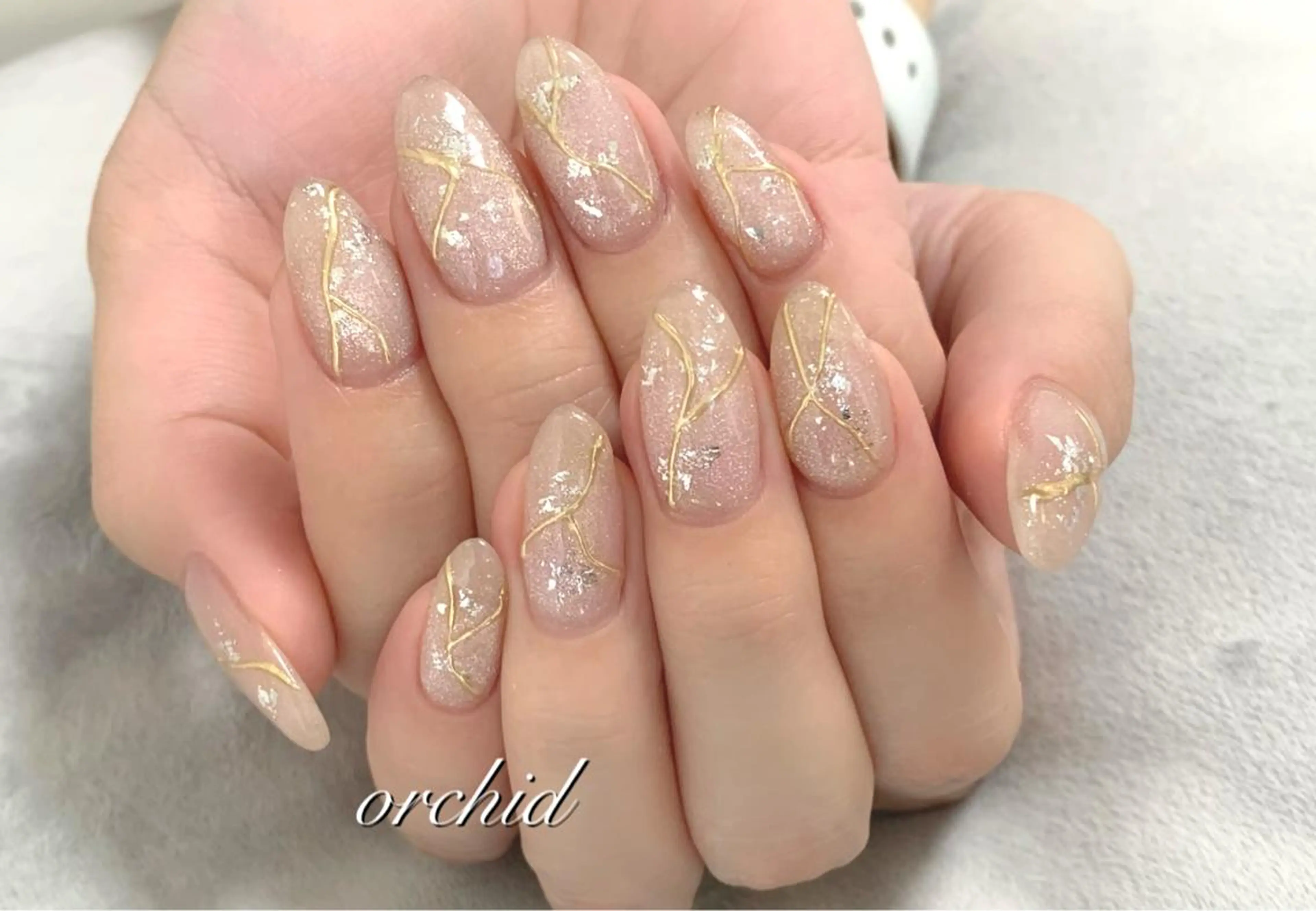 ネイル orchid ♡オーキッドのネイルデザイン
