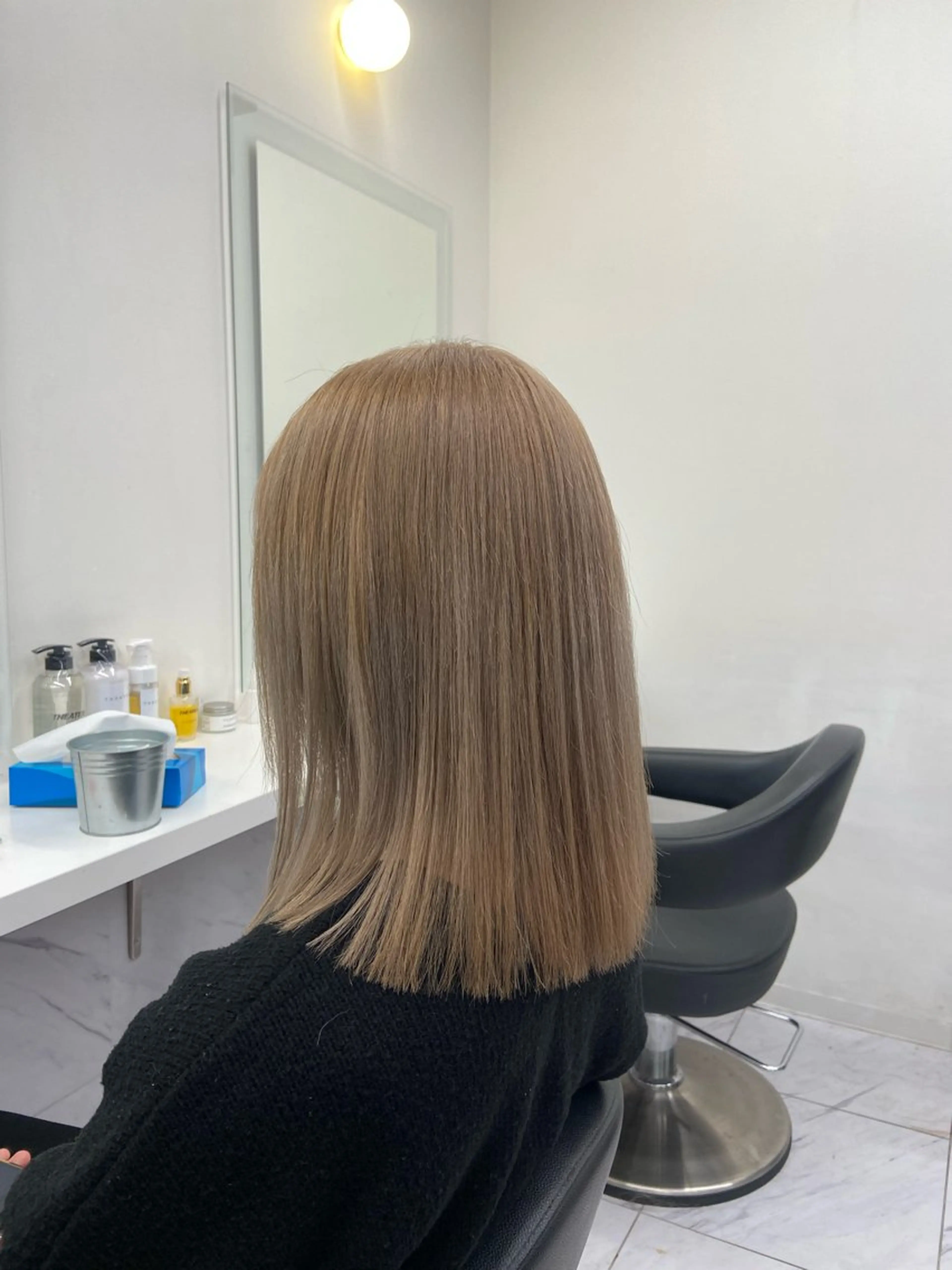 ショート カラー ヘアアレンジ Over hair_ misakiのヘアスタイル