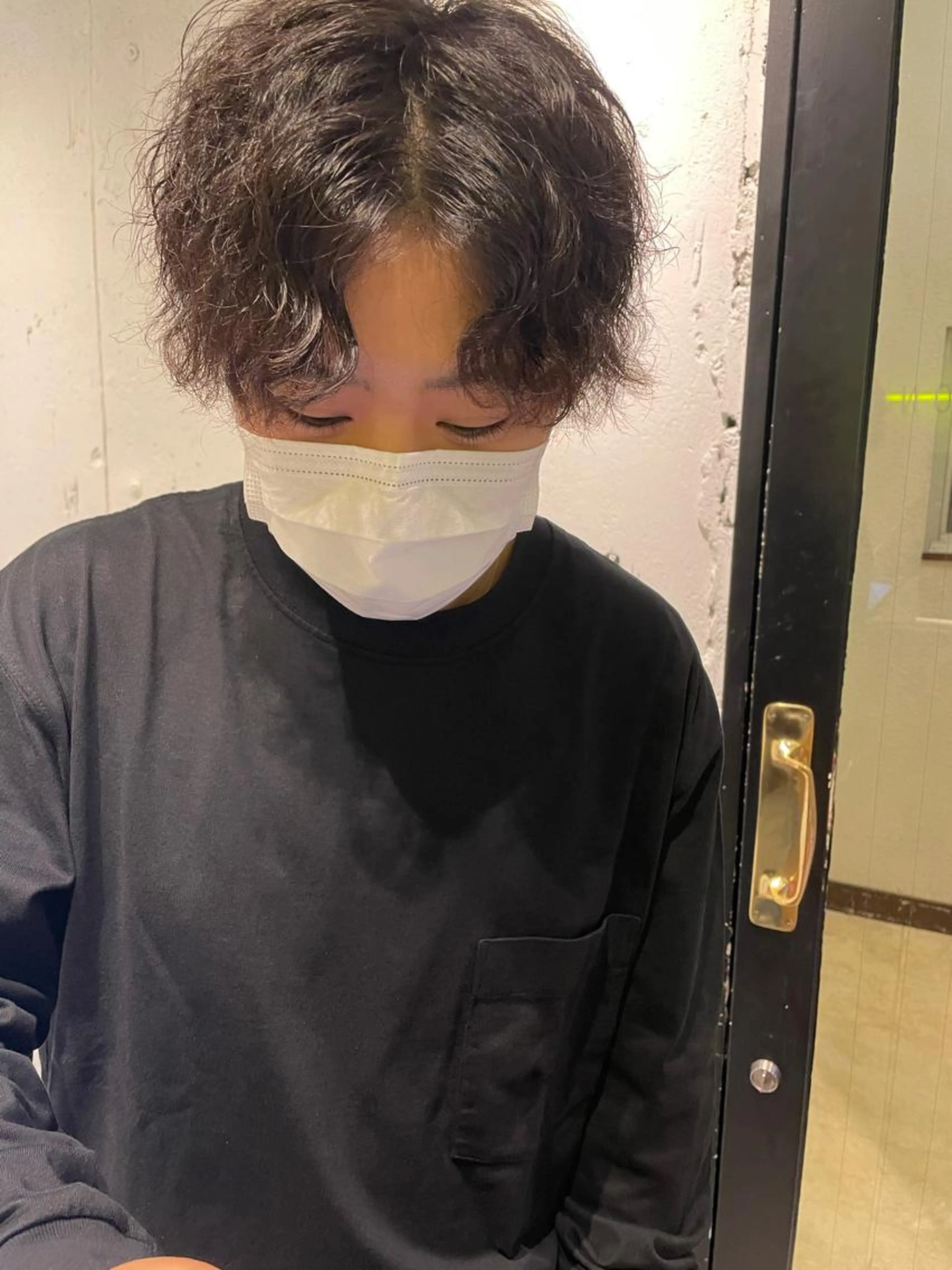 🟢men's限定🟢デザインケアパーマ+カットの写真