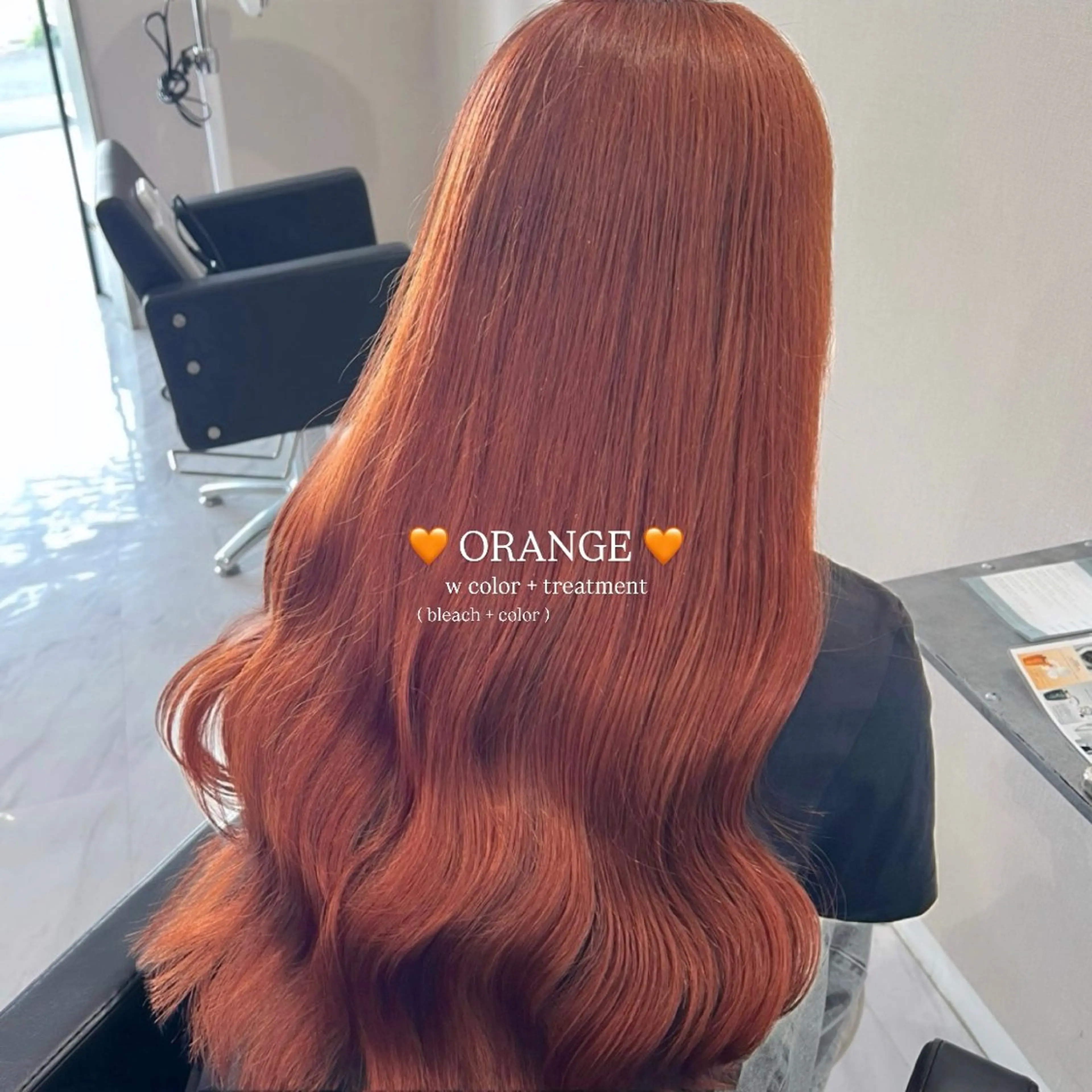 ロング カラー ヘアアレンジ ヘアカラー トリートメント 🩰‎暖色特化 / 𝐒𝐚𝐤𝐢🤎のヘアスタイル