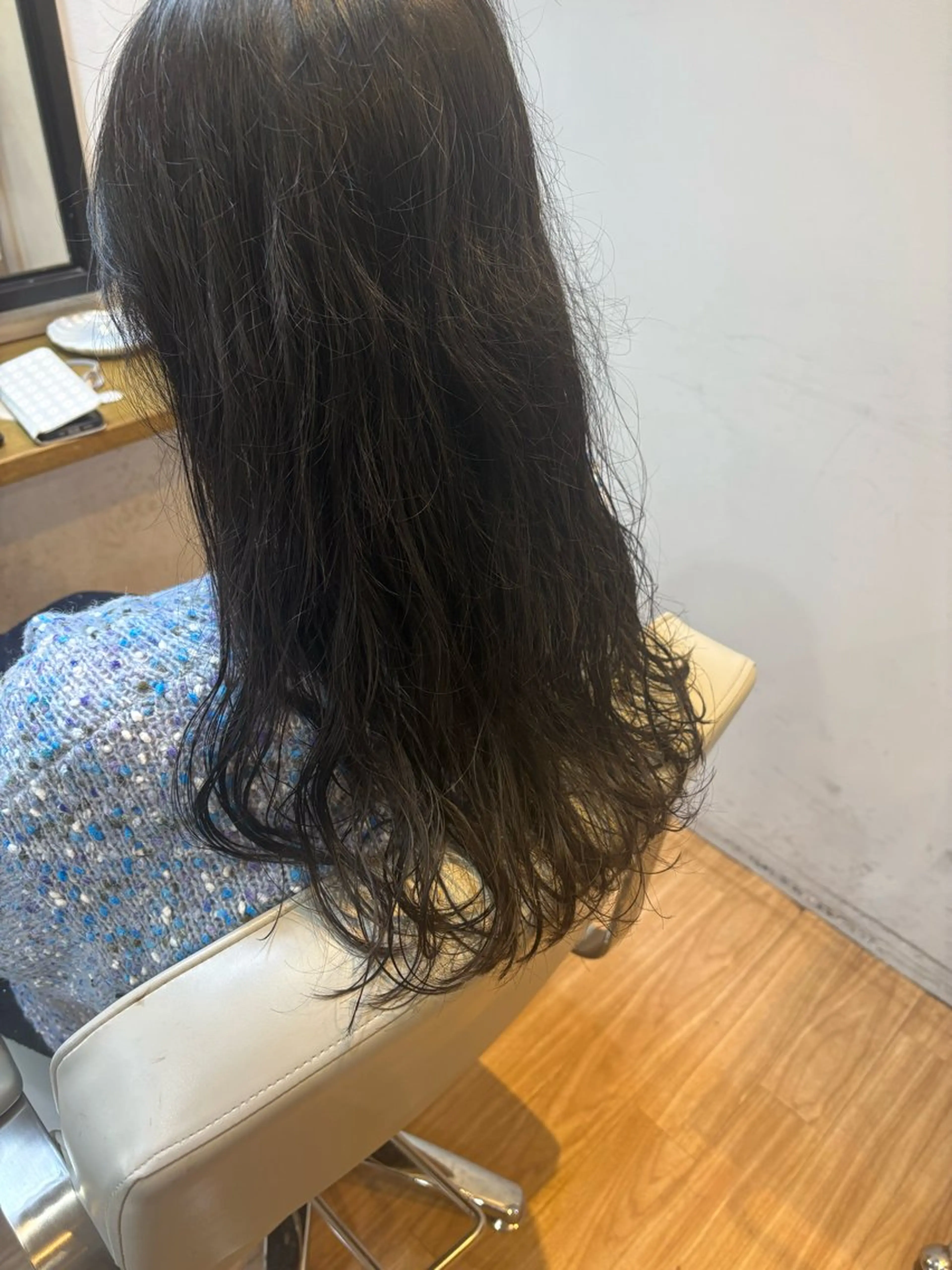 🌀レディースパーマ モデル✂️の写真