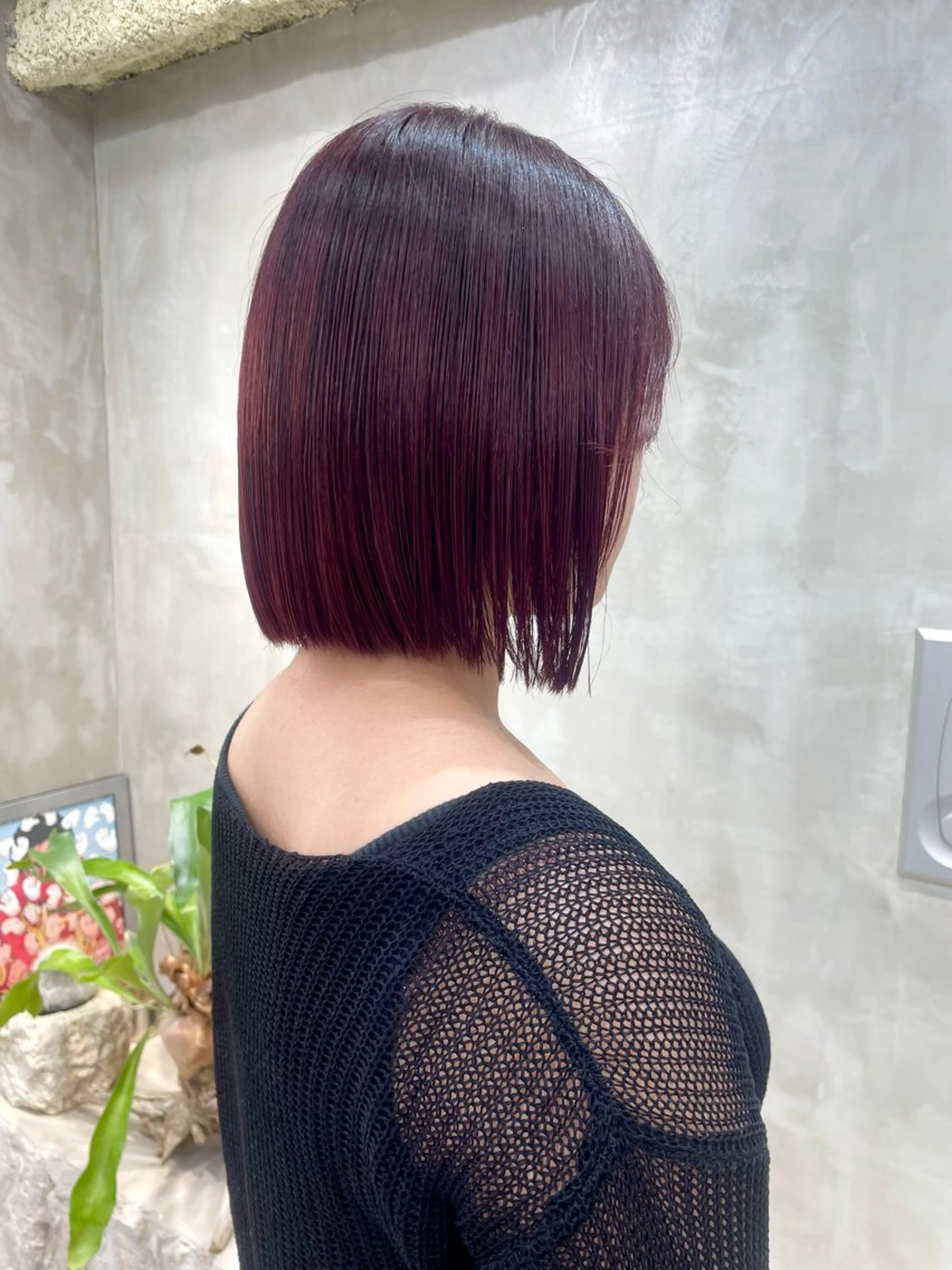 カラー ヘアカラー トリートメント カノン/透明感カラー /酸性ストレートのヘアスタイル