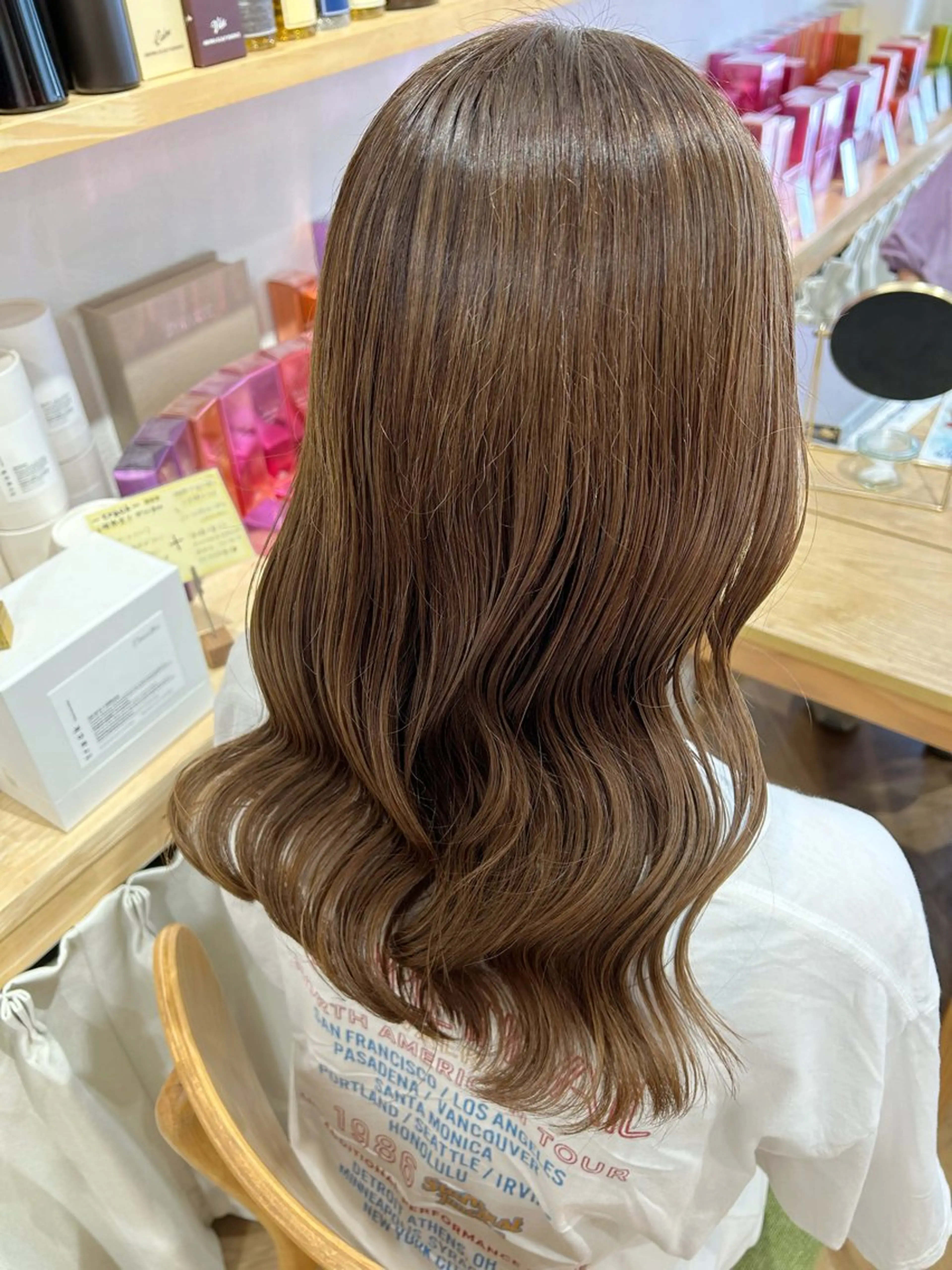 カラー ベージュカラー ヘアカラー merc.🕊大西‎ 香瑚のヘアスタイル