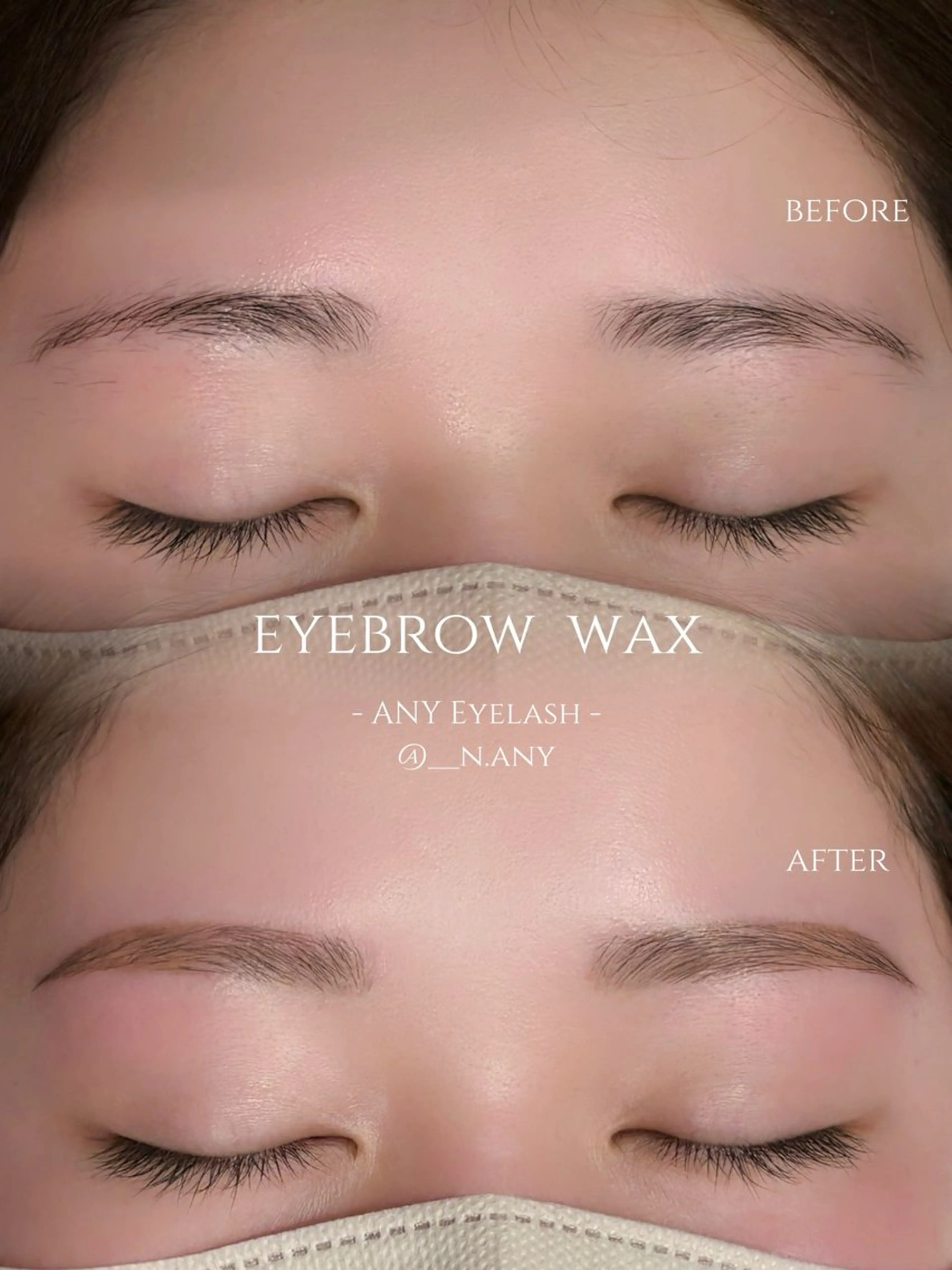 アイブロウ ワックス脱毛 眉カット その他(アイブロウ) ANY 🩶 Nanakoのマツエク・マツパデザイン