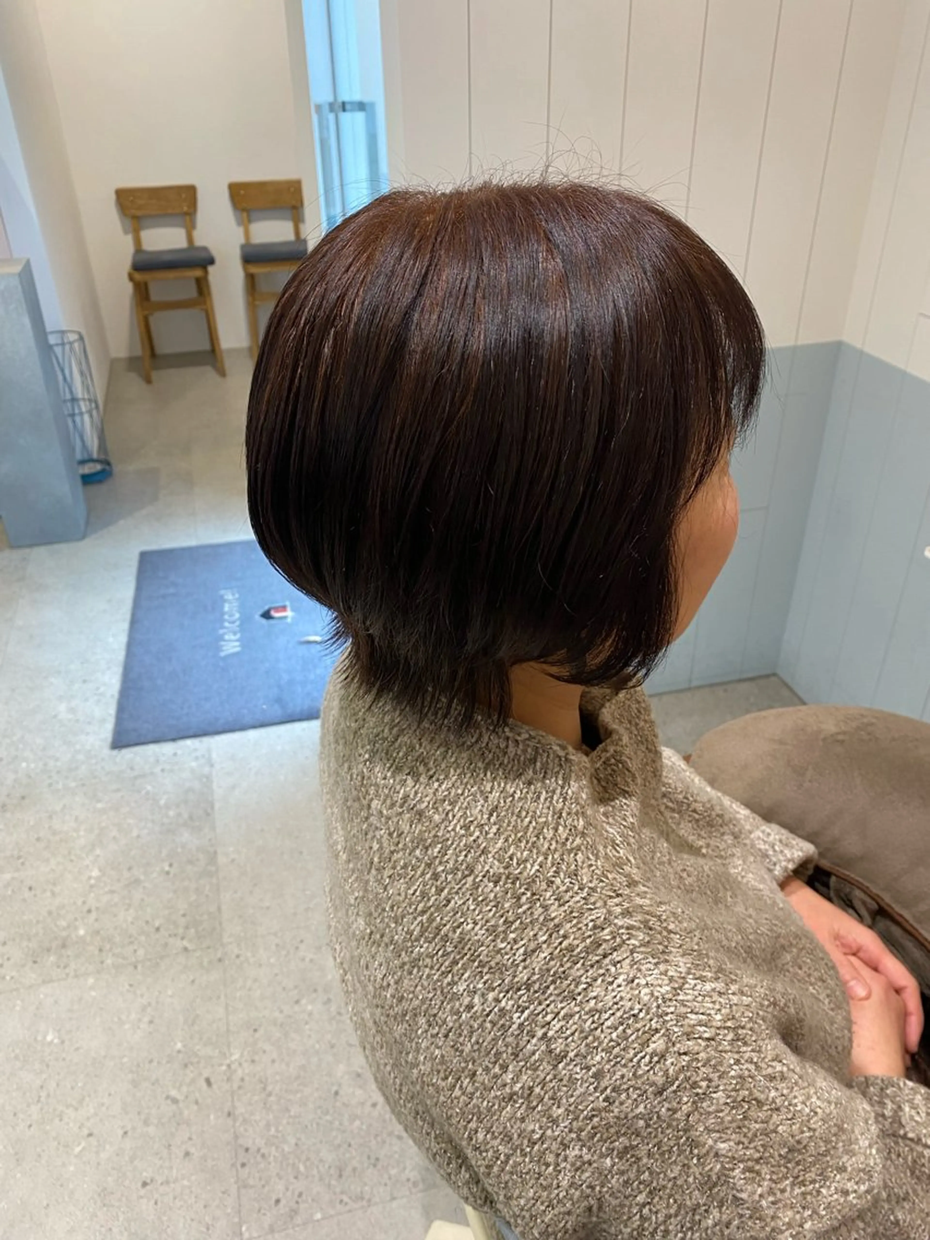 ショート カラー ショートヘア メンズパーマ・ カット モリヤ🌺のヘアスタイル