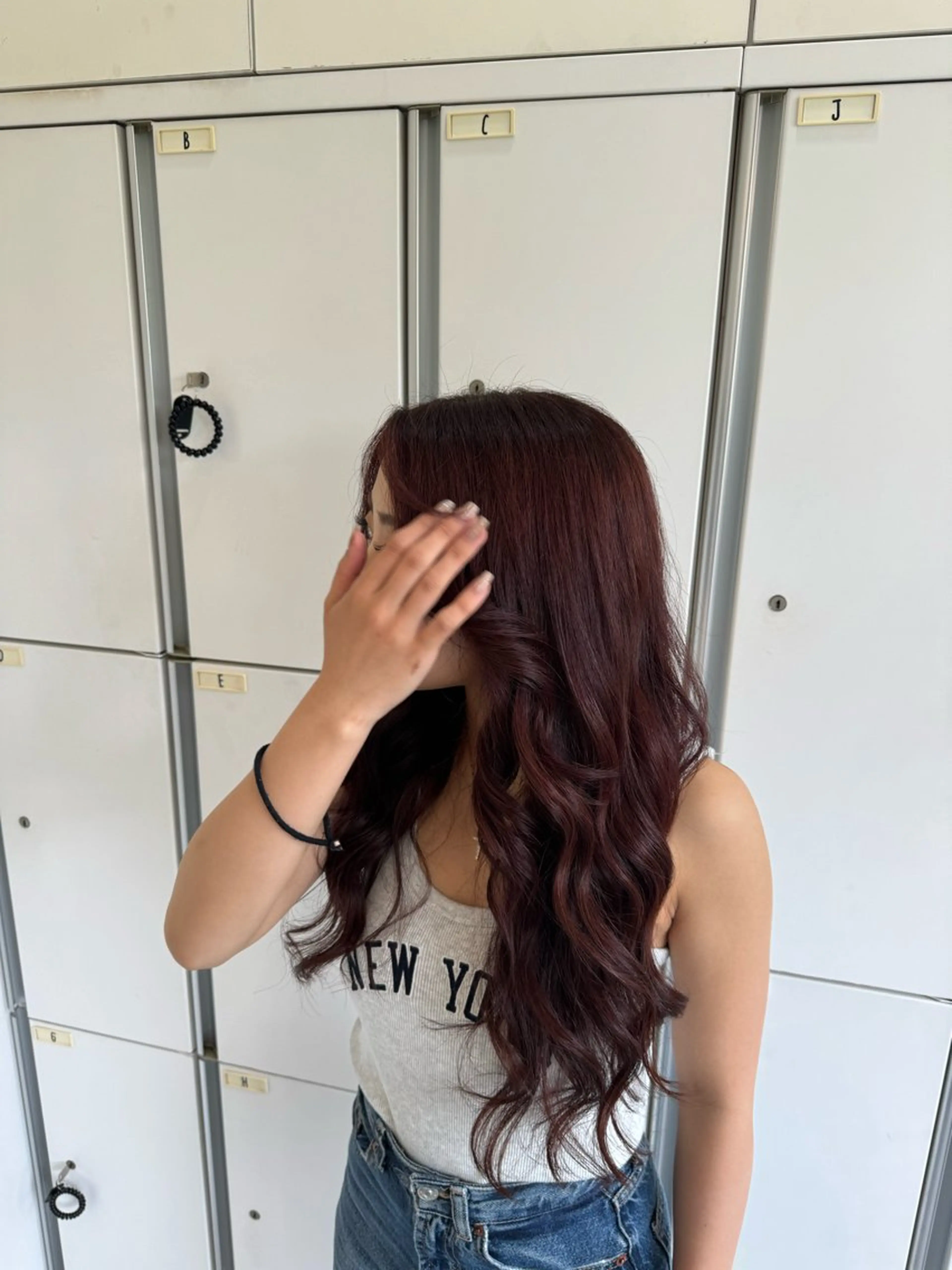 ロング カラー ヘアカラー Ouka/Wカラー/ 大人艶カラーのヘアスタイル