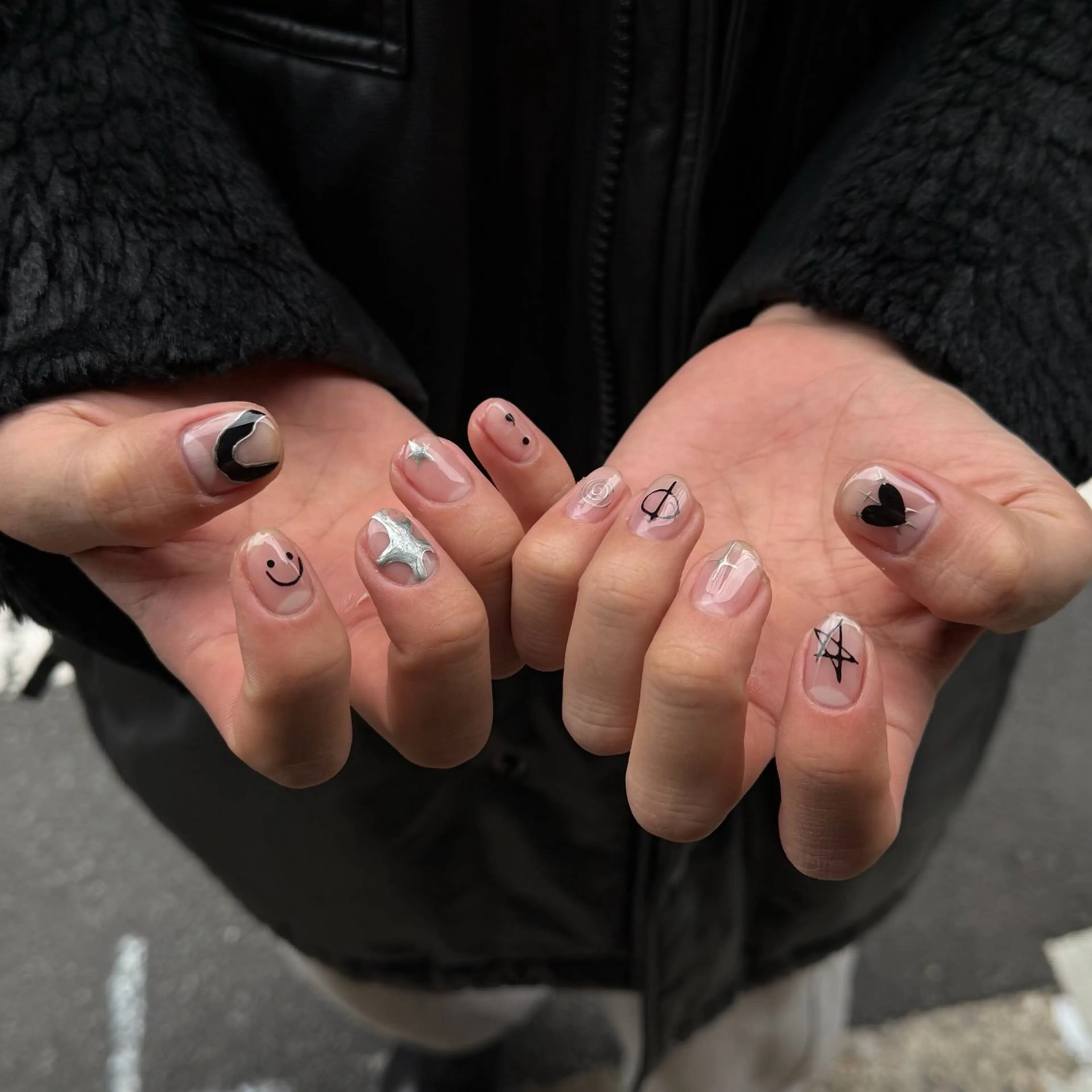 メンズ ネイル アートネイル ハンドネイル 𝐫𝐚𝐢 𝐧𝐚𝐢𝐥のネイルデザイン