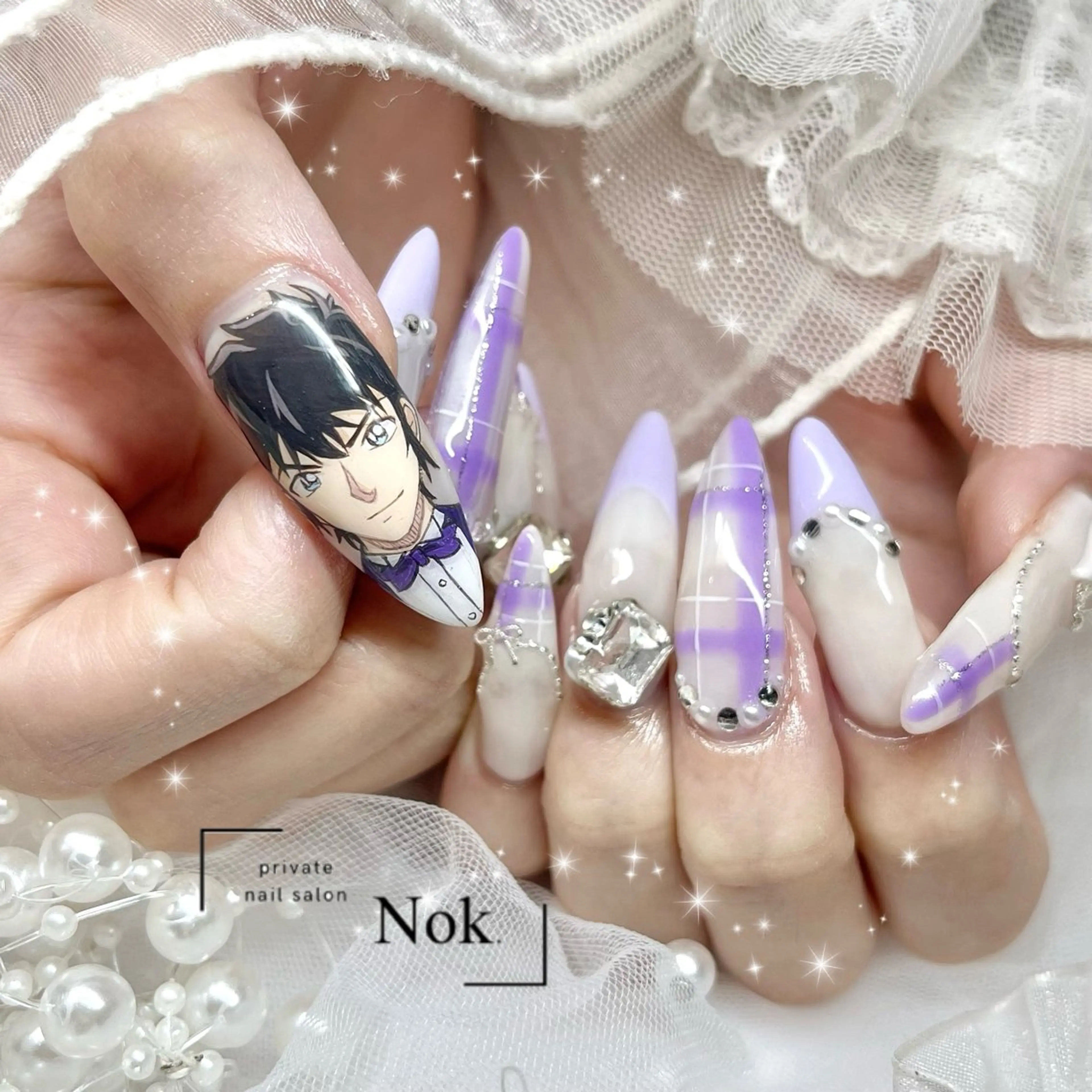 ネイル ハンドネイル 池袋痛ネイル Nok. 渡辺のネイルデザイン