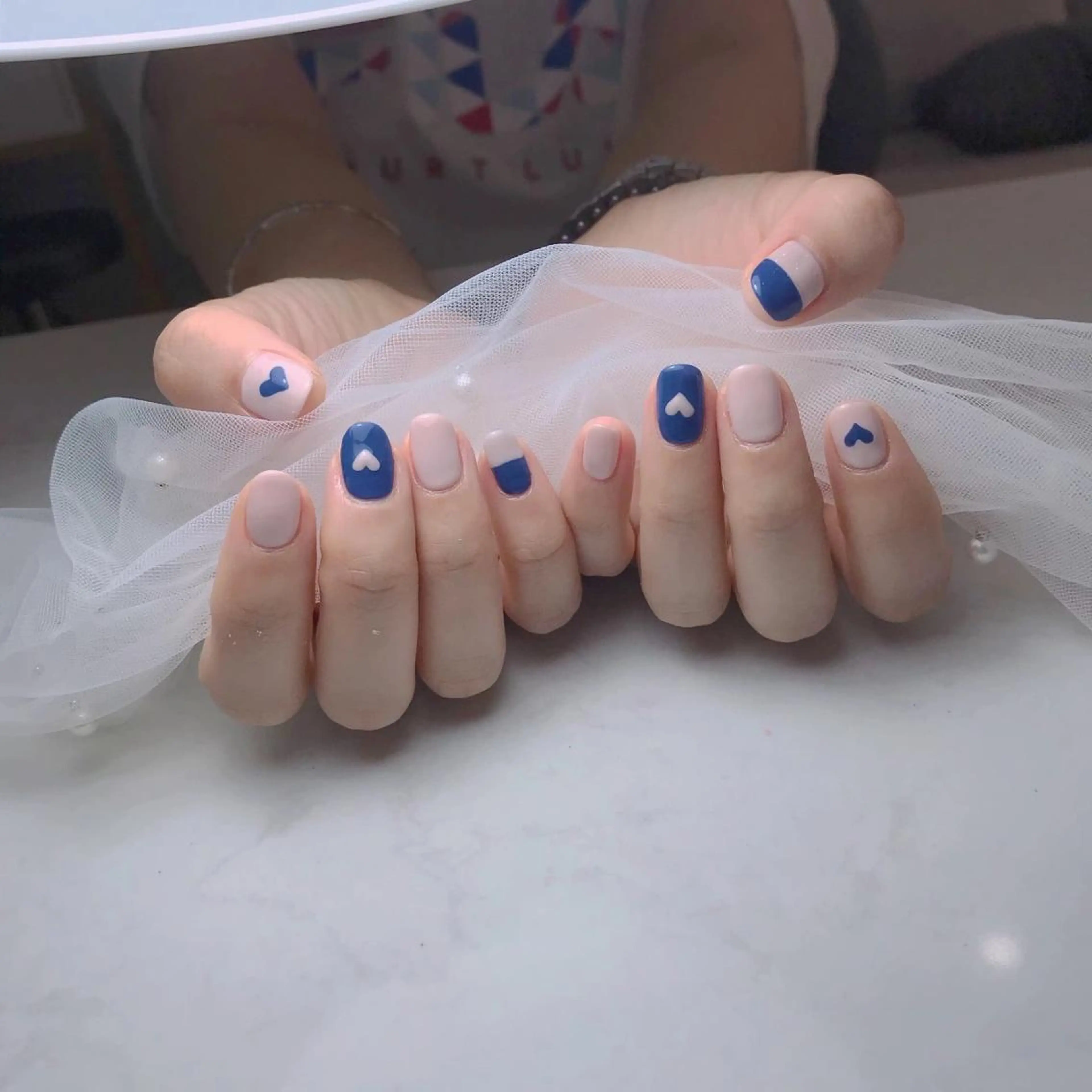 ネイル 🦋ネイルサロン ブラン🌈ゆりのネイルデザイン