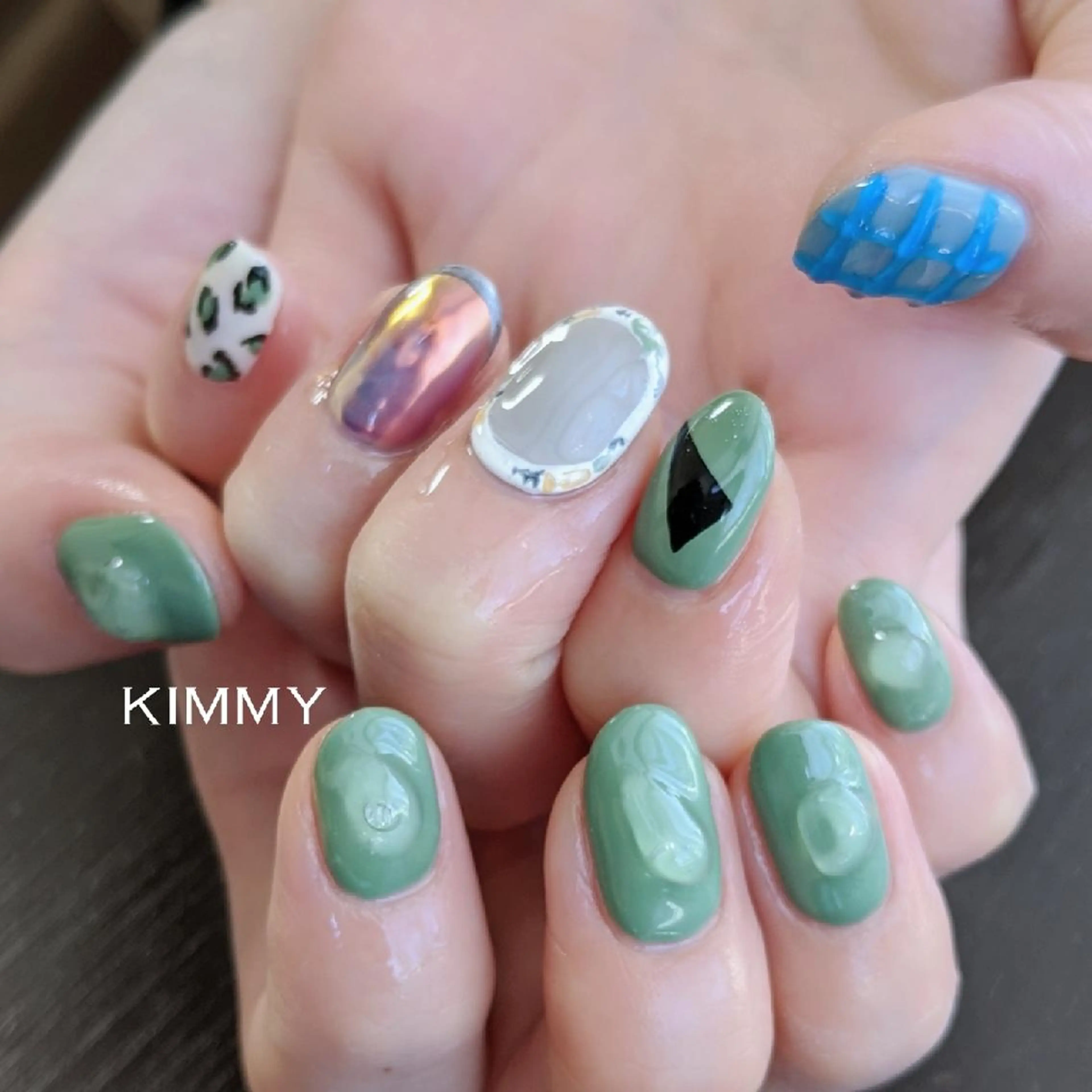 ネイル ハンドネイル kimmy nailsのネイルデザイン