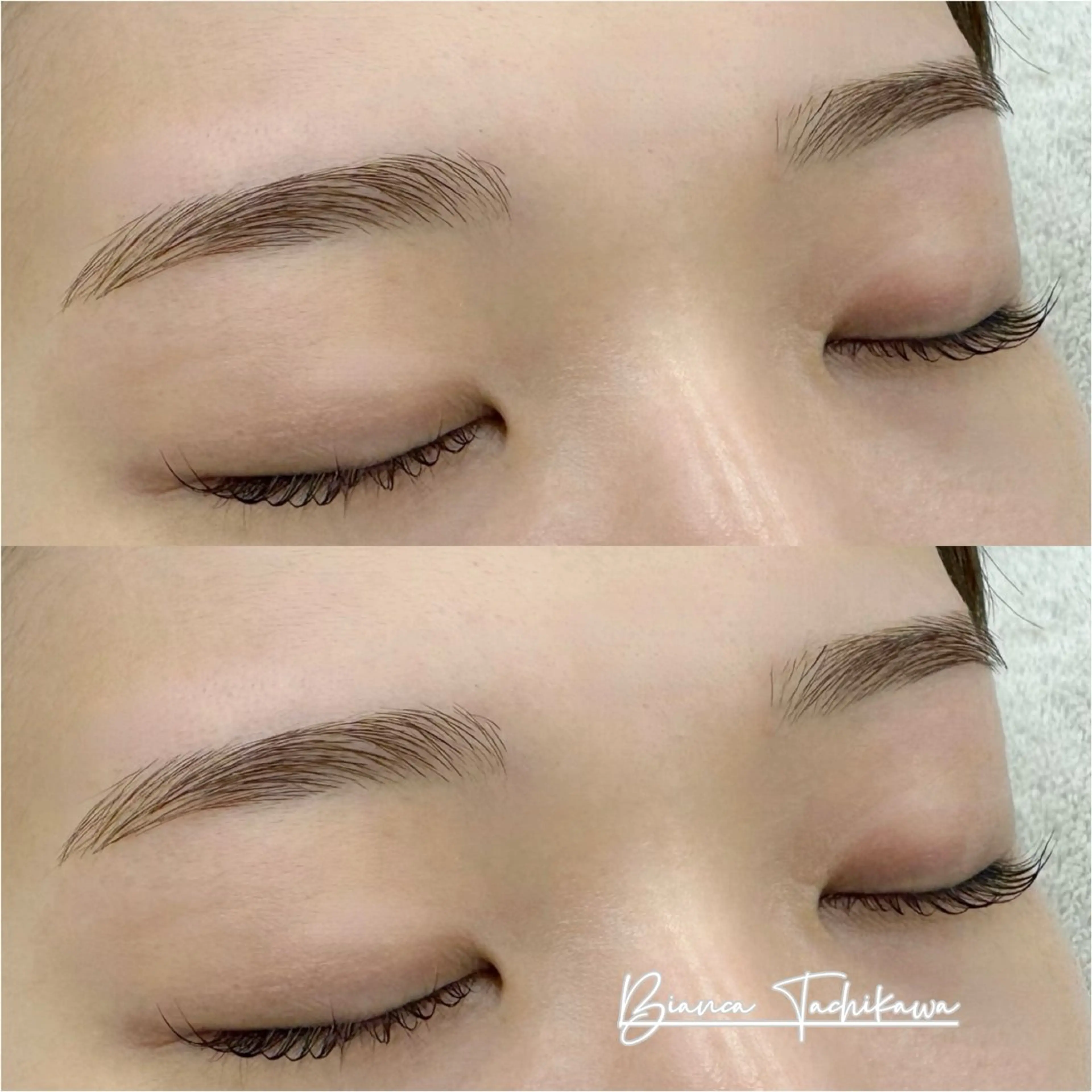 アイブロウ 眉毛ワックス脱毛 マツパ Bianca立川店 川村のマツエク・マツパデザイン