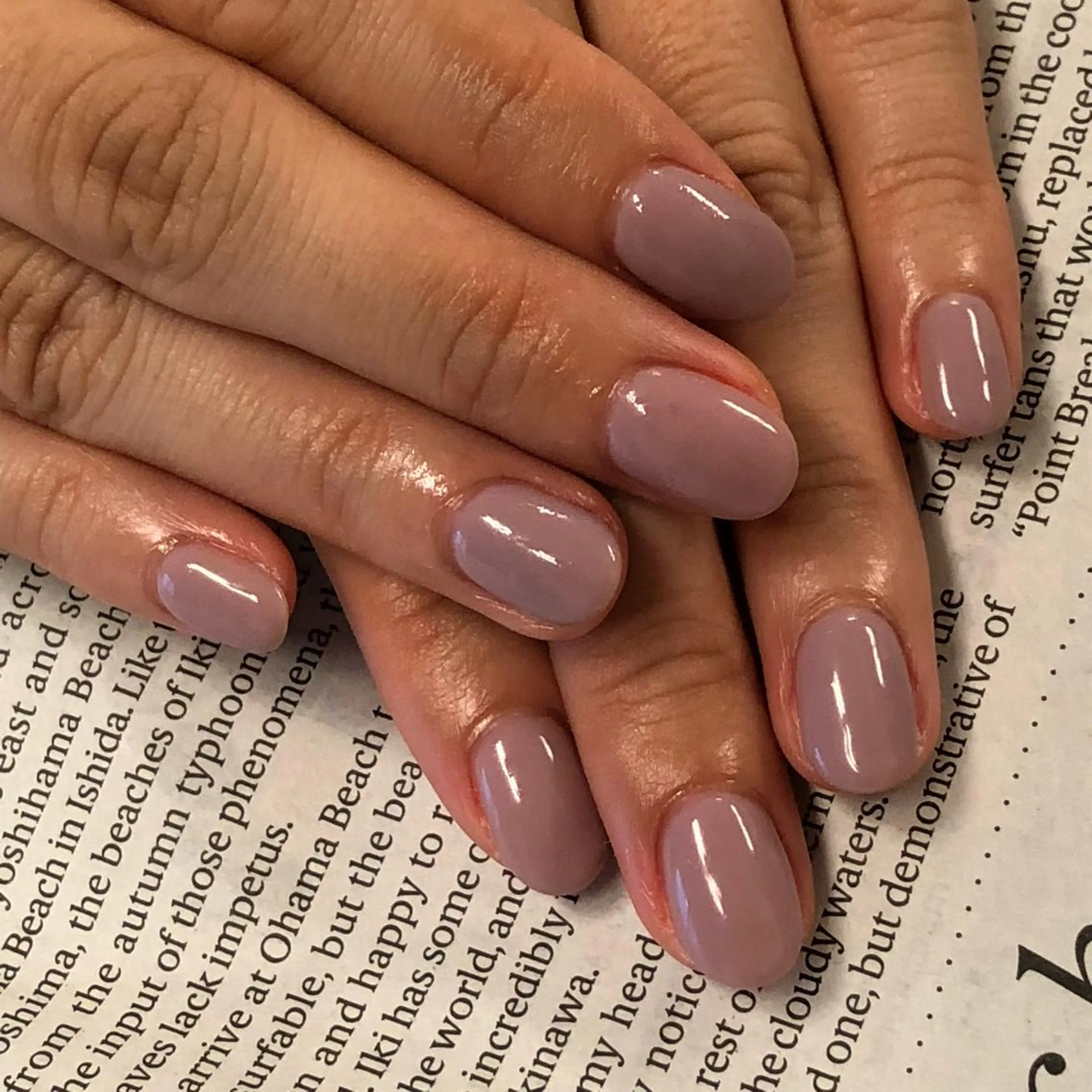 ネイル ワンカラーネイル シンプルネイル KIREIE NAILSのネイルデザイン