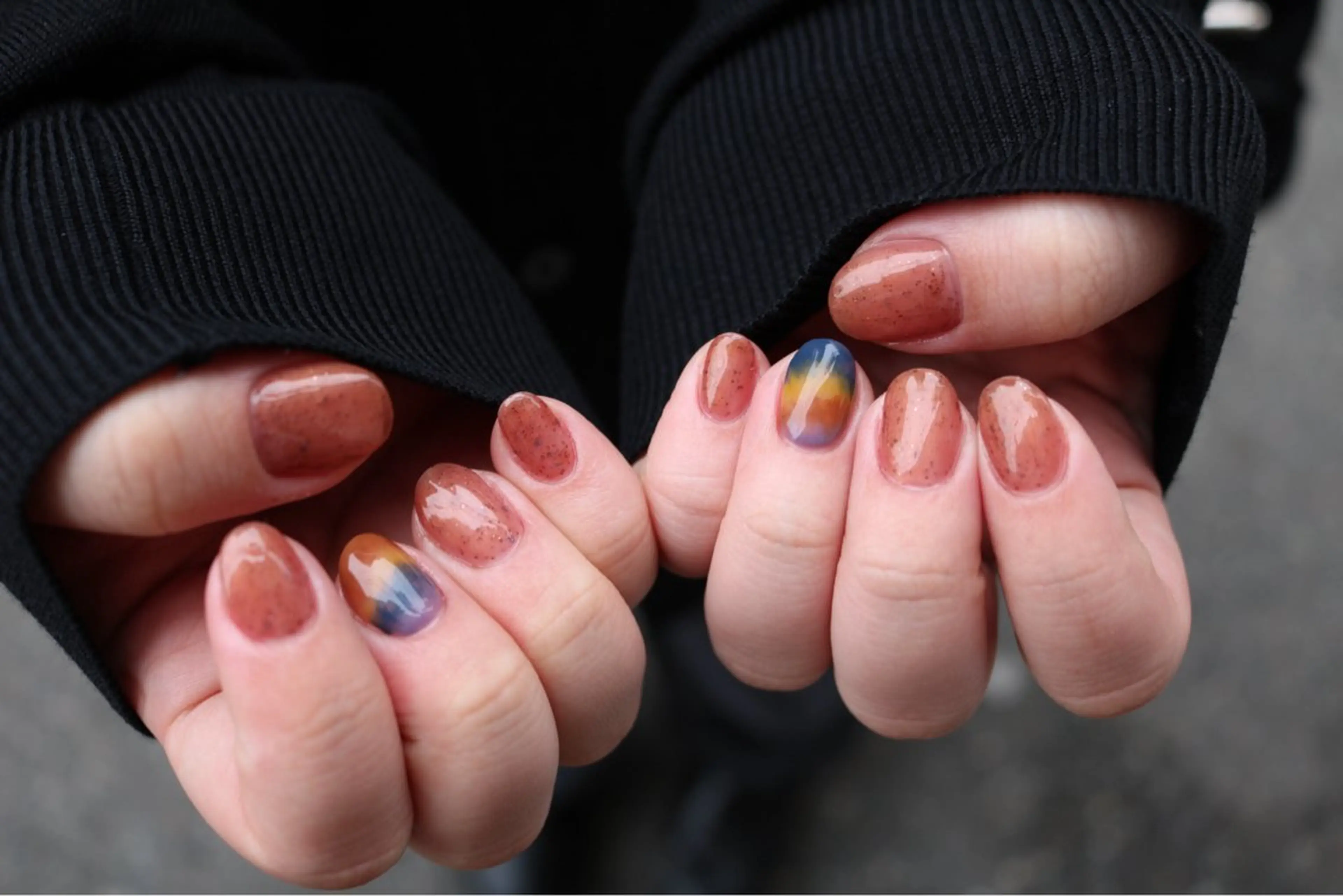 ネイル 大阪/堀江ニュアンス WAKABAのネイルデザイン