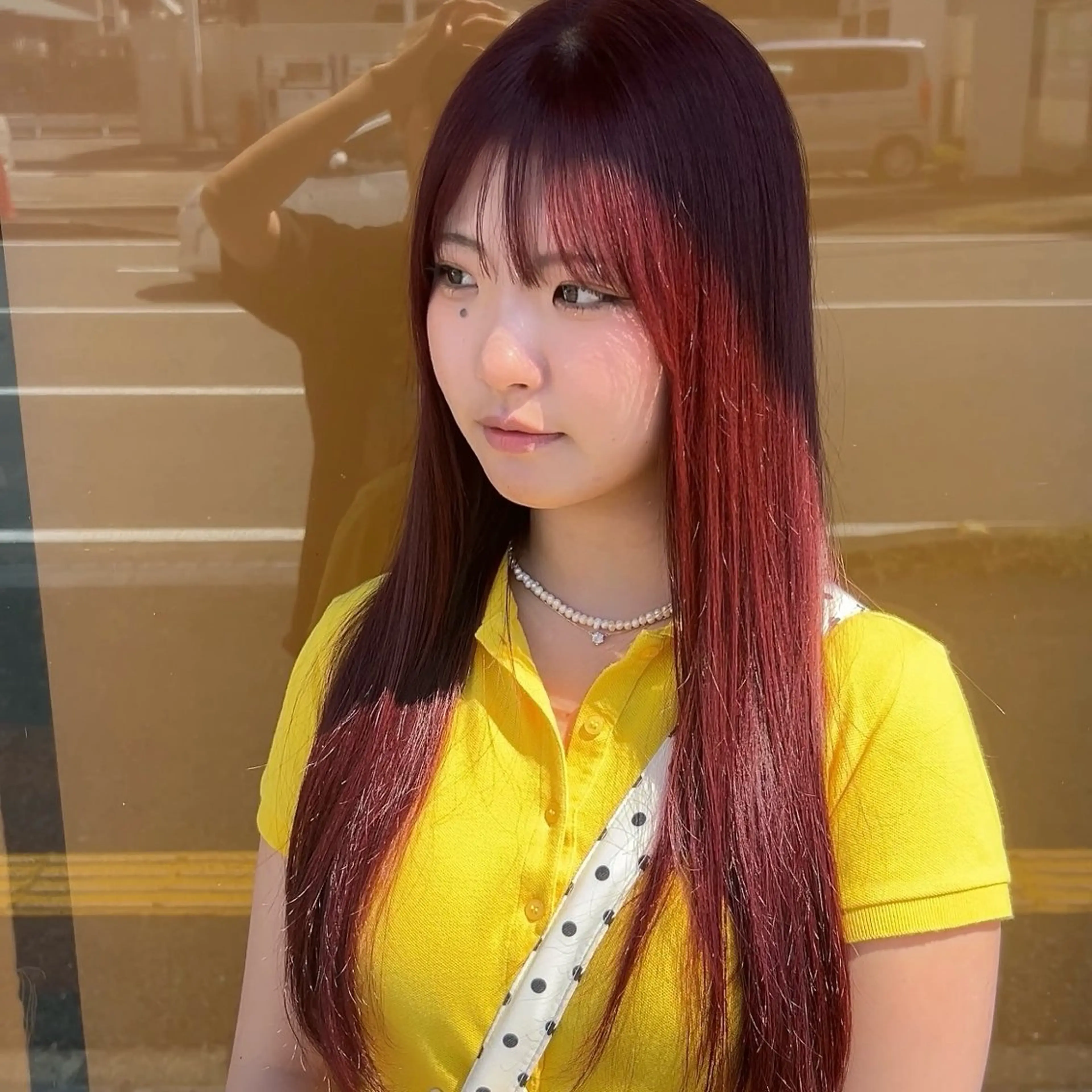 ロング ヘアカラー ブリーチ特化💛 RYUTOのヘアスタイル
