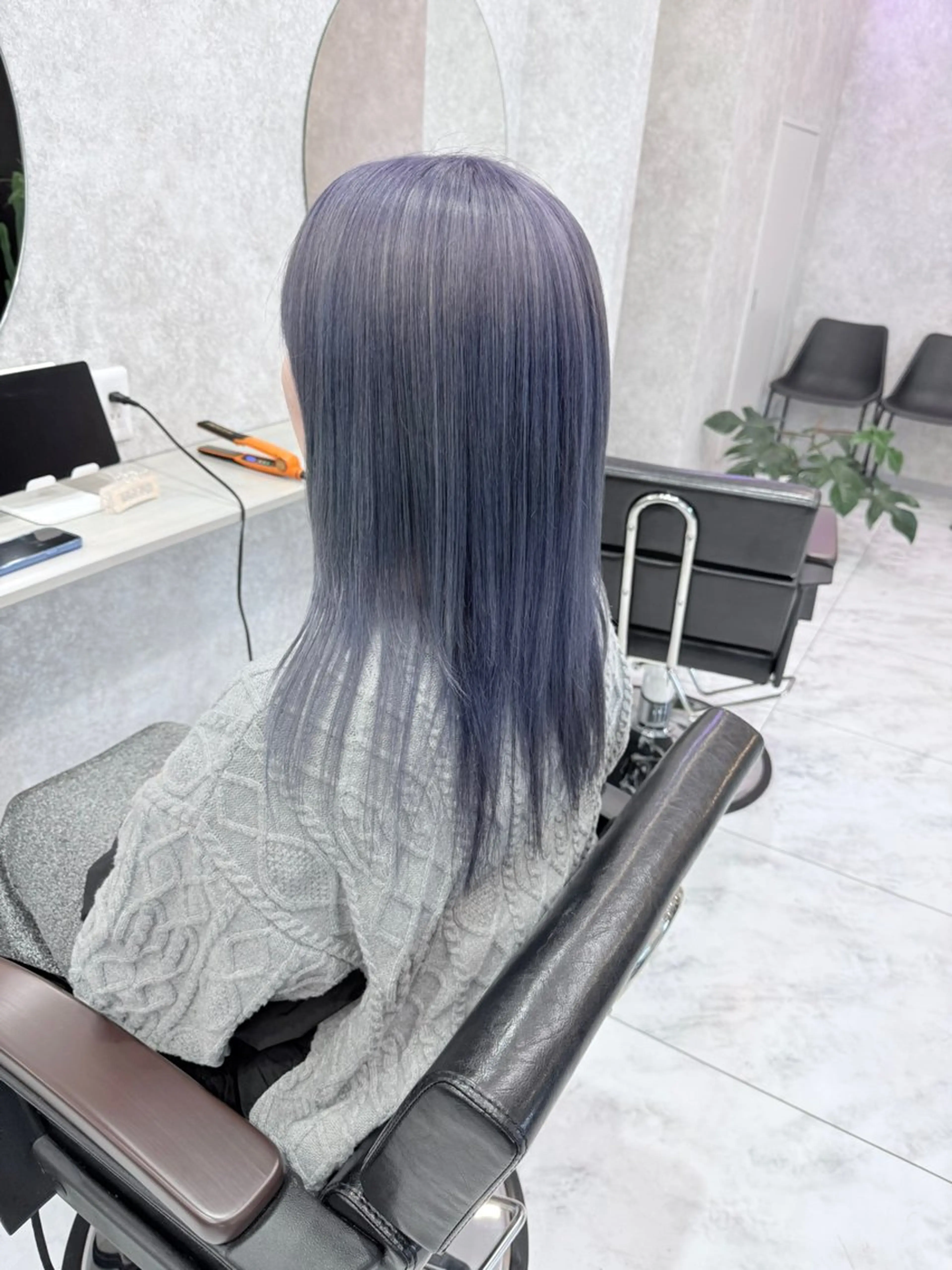 ミディアム カラー 🌺ハイトーン🌺 矢葺 なぎさ🌺🌺のヘアスタイル