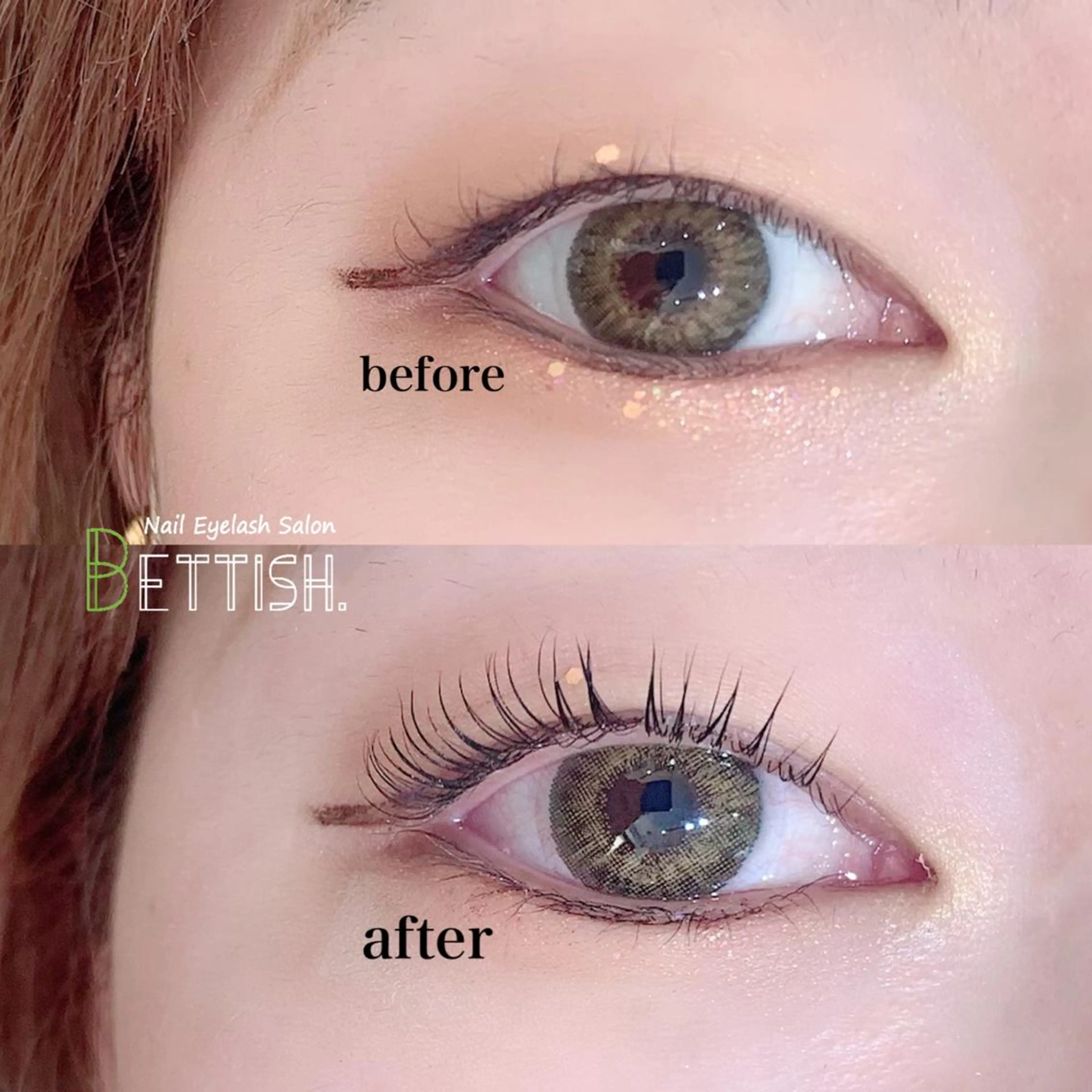 マツエク・マツパ マツパ BETTISH. HARUKA☺︎のマツエク・マツパデザイン