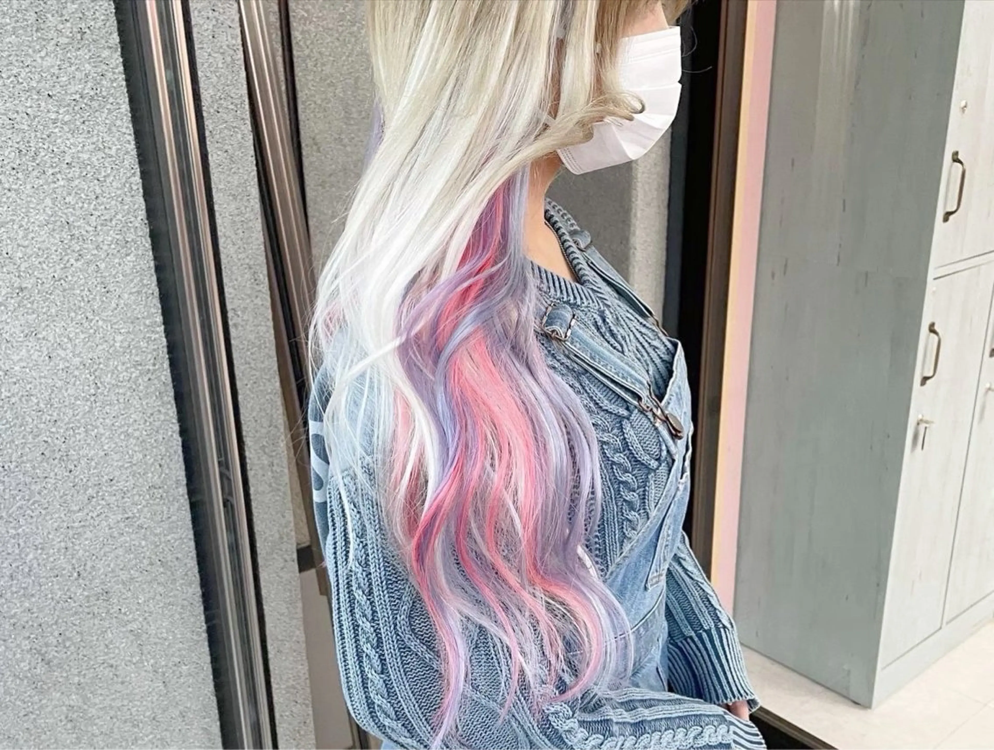 ロング 島川 蒼梧のヘアスタイル