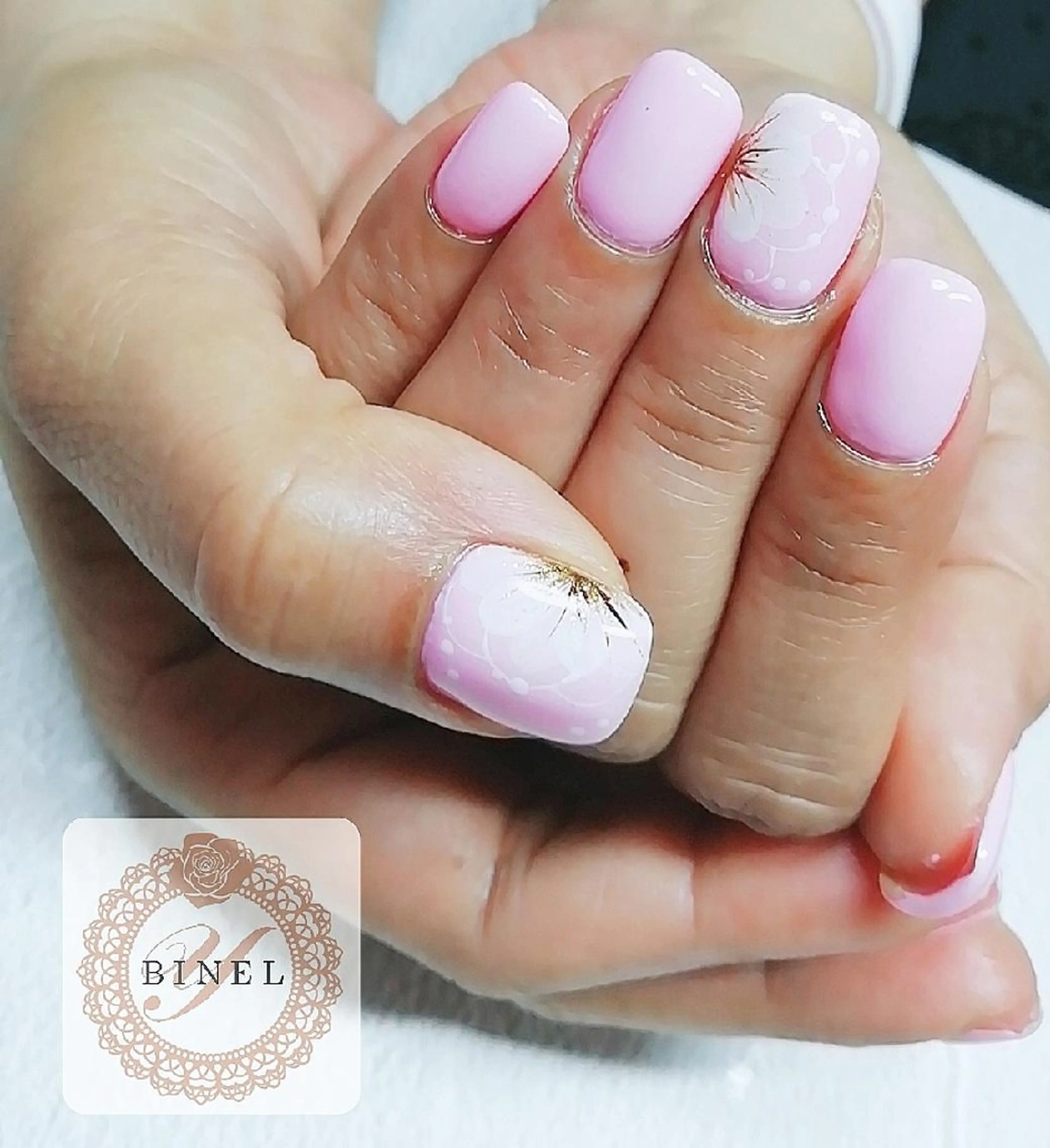 ネイル 春ネイル ハンドネイル Nail Salon Y.BINELのネイルデザイン