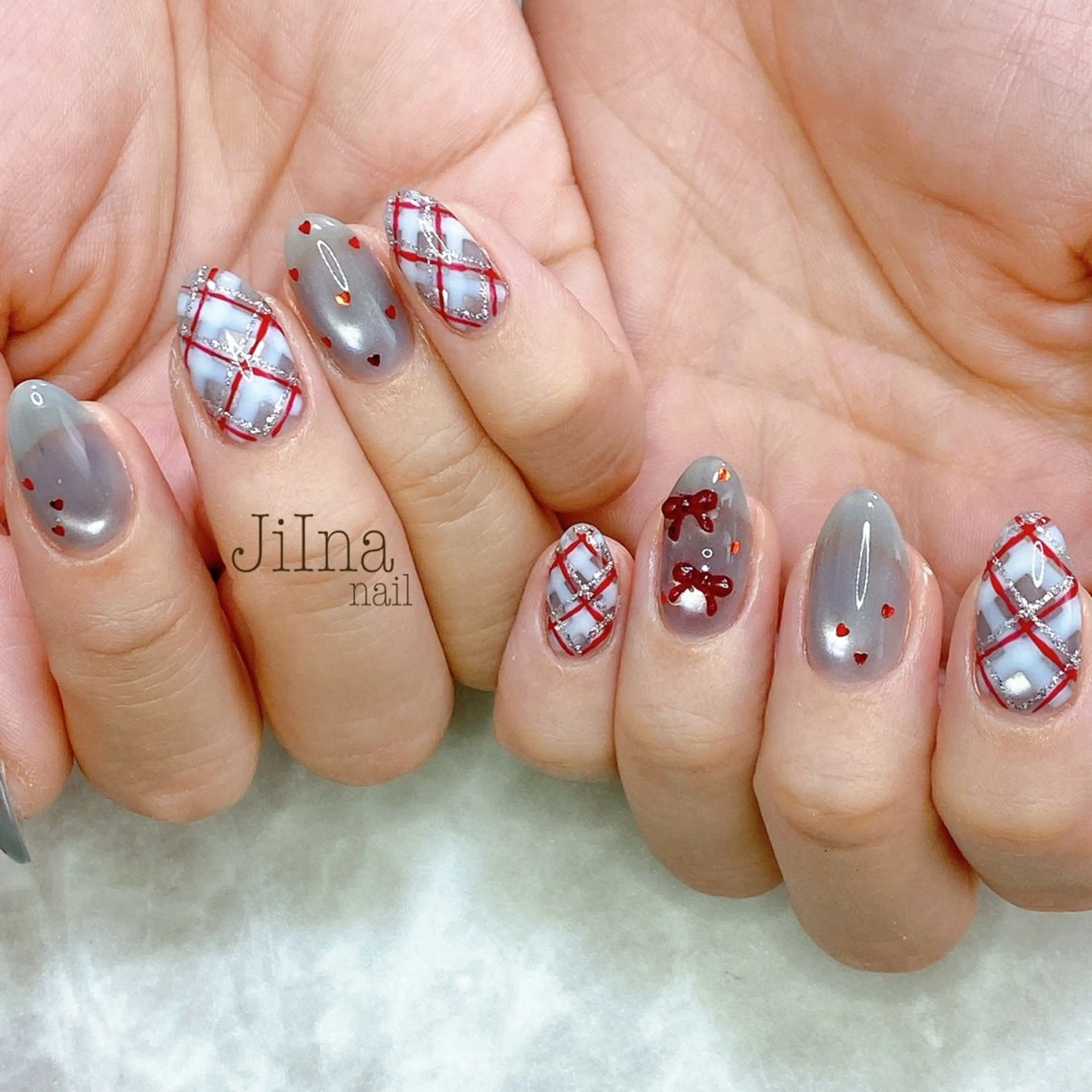 ネイル 持ち込み JiIna nailのネイルデザイン