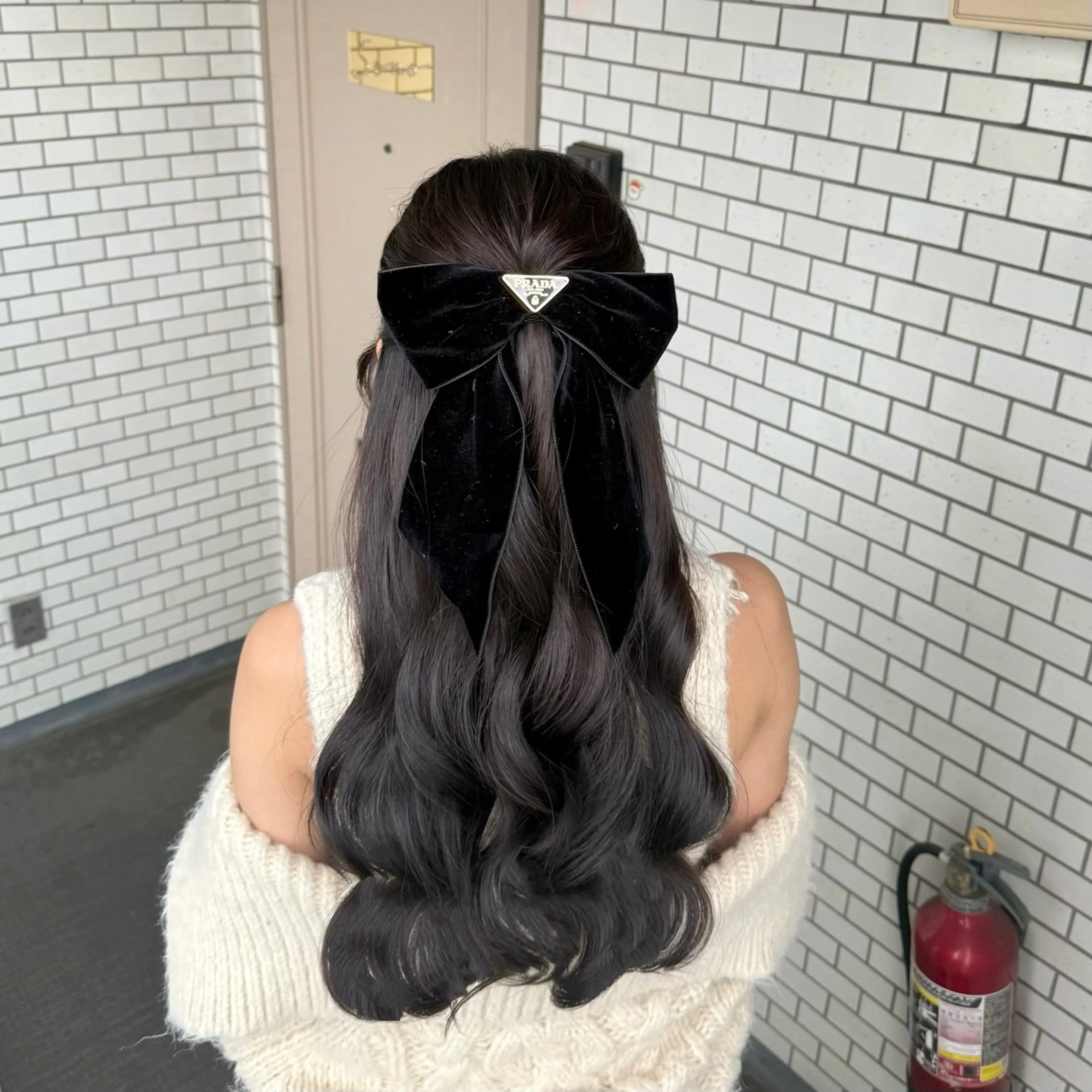 ロング ヘアアレンジ 成人式 ハーフアップ 結婚式・ブライダル 卒業式のヘアスタイル ヨシンモリ 褒められヘアメイク /‎ボブ女子🐶みおのその他イメージ