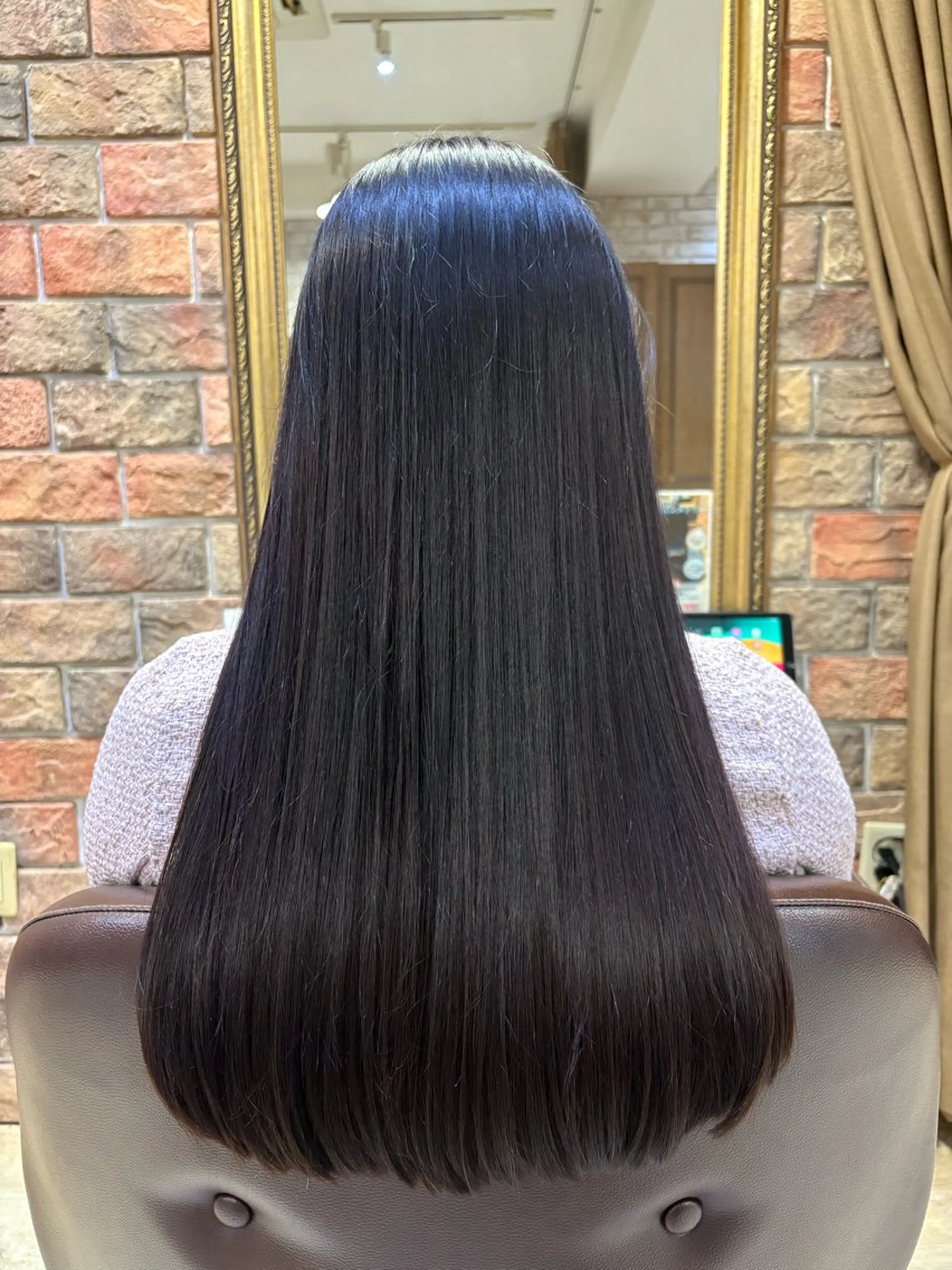 ロング 田中 元規のヘアスタイル