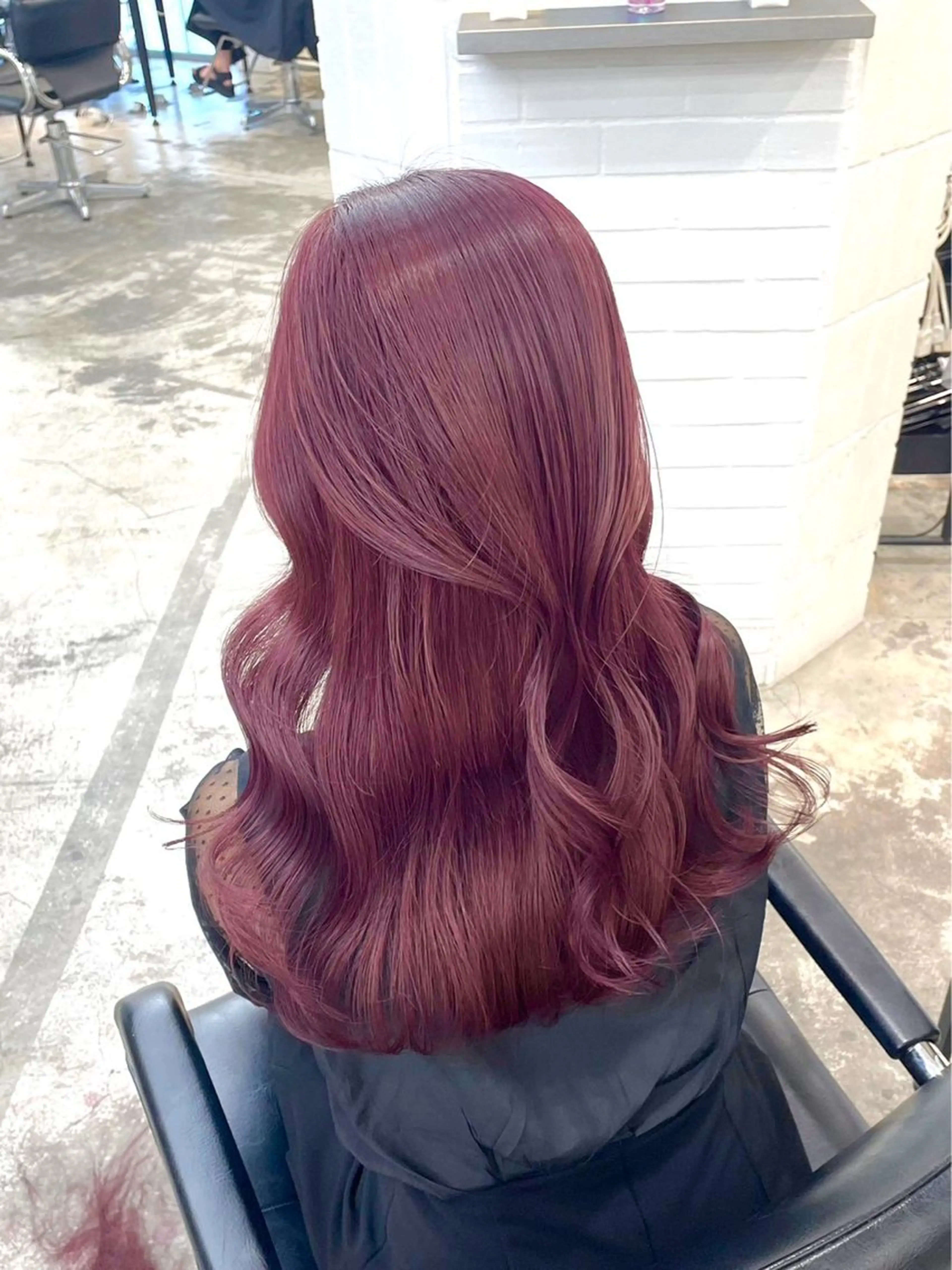 ロング カラー ヘアアレンジ カット ヘアカラー トリートメント ボブ×透明感カラー 特化・リクト💥のヘアスタイル