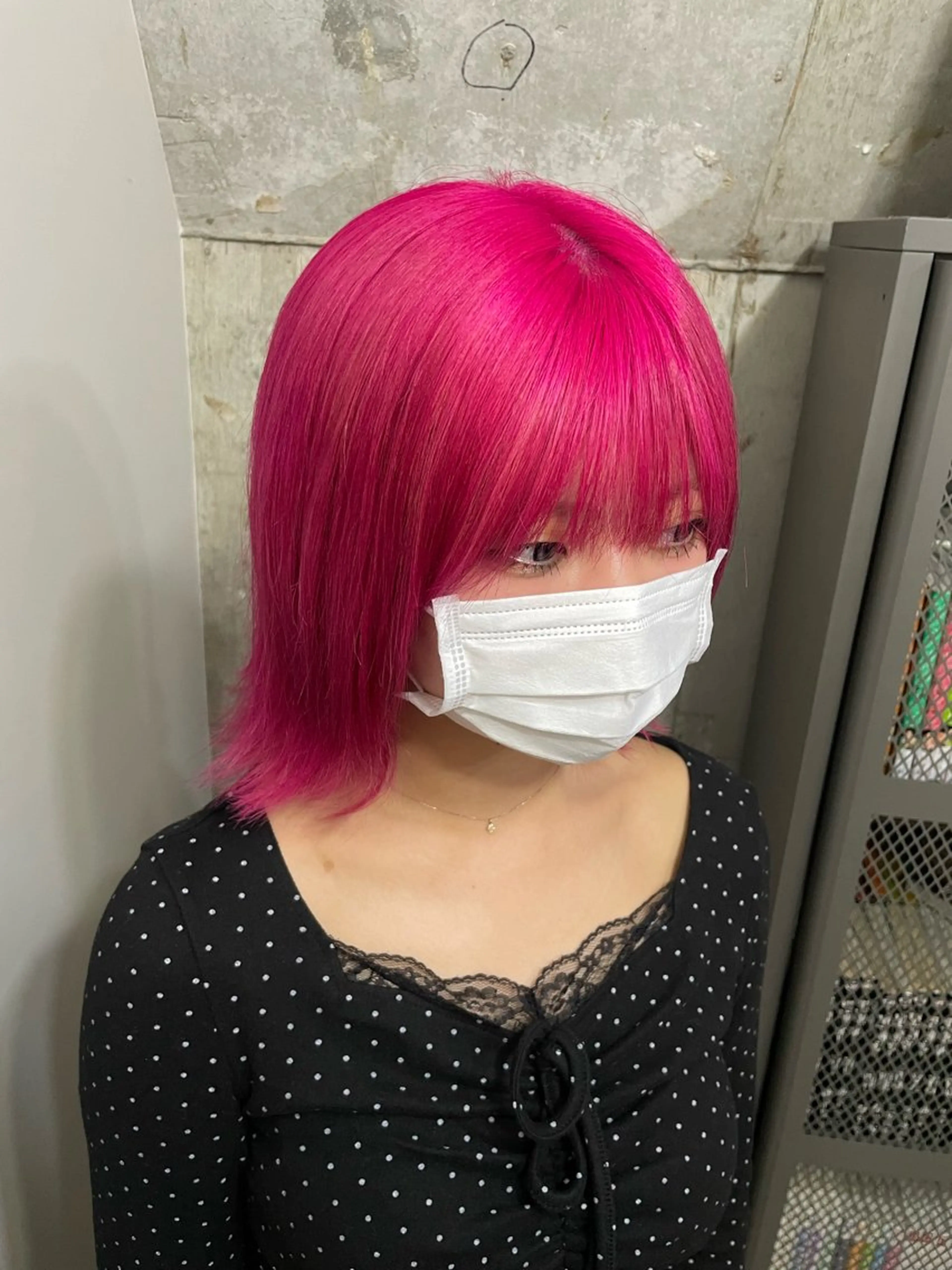 ミディアム カラー ピンクカラー ヘアカラー ニュアンスカラー/ 🫧レミ(坊主)のヘアスタイル