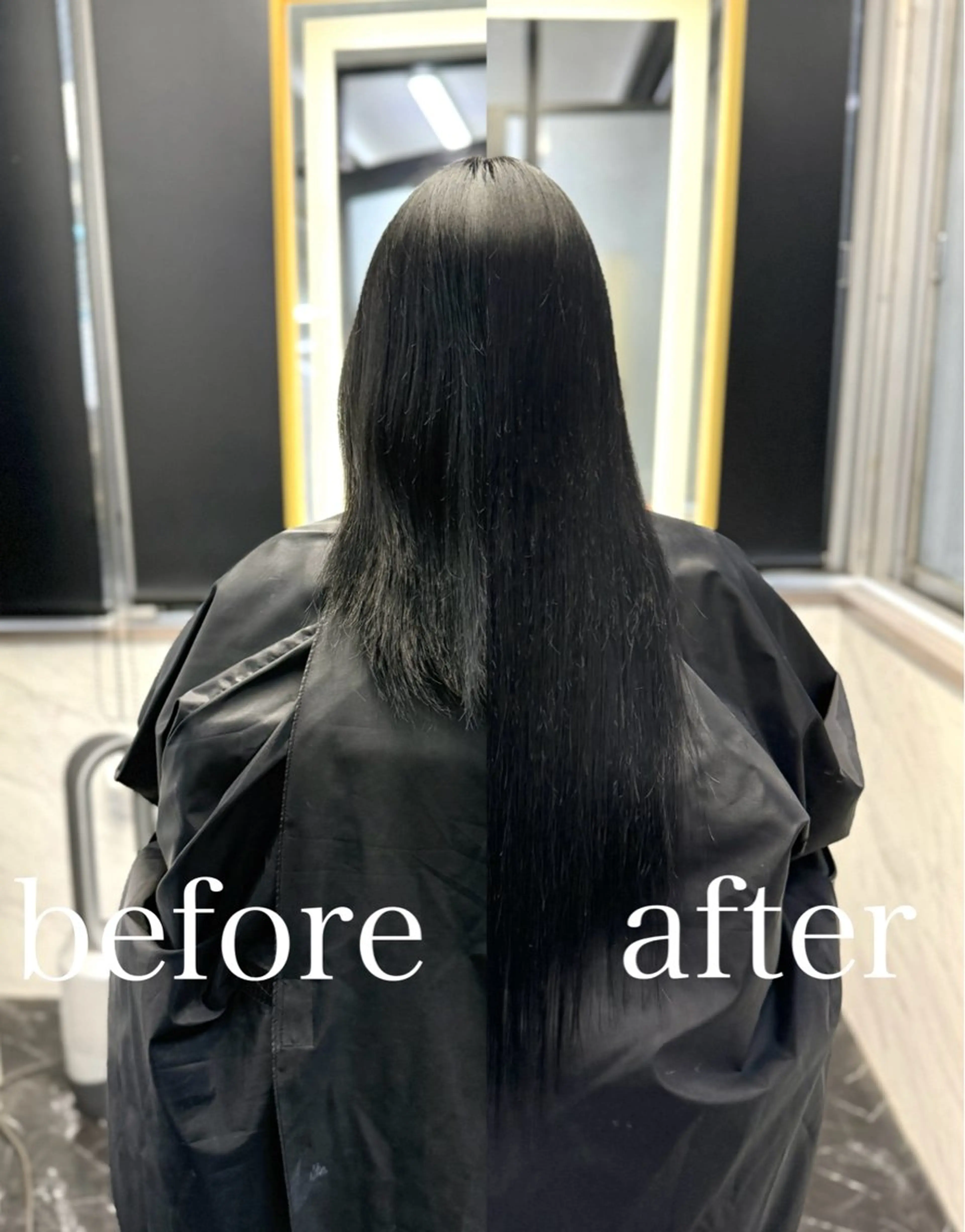 ロング カラー 黒髪 エクステ ヘアカラー エクステ エクステ🩵ブリーチ 韓国ヘア🩵KAEのヘアスタイル